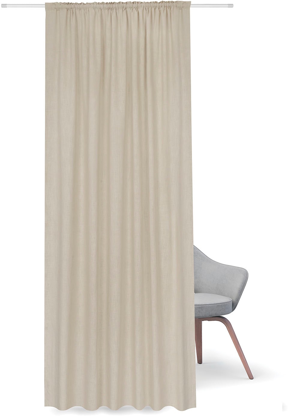Gerster Rideau »Abra« Boucles cachées 1 cuis tlg. Fertiggardine "Abra"