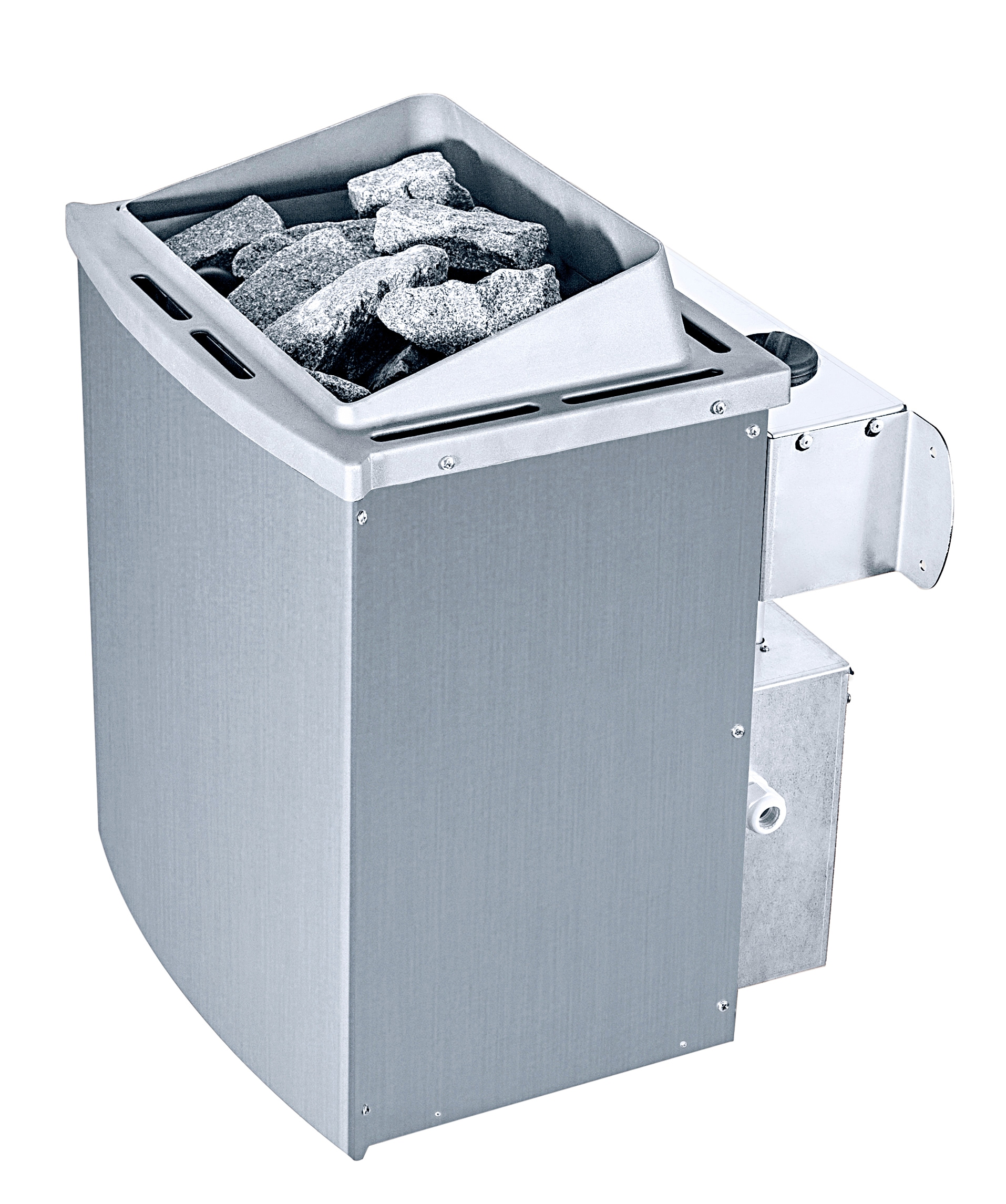 Karibu Saunaofen mit Steinen