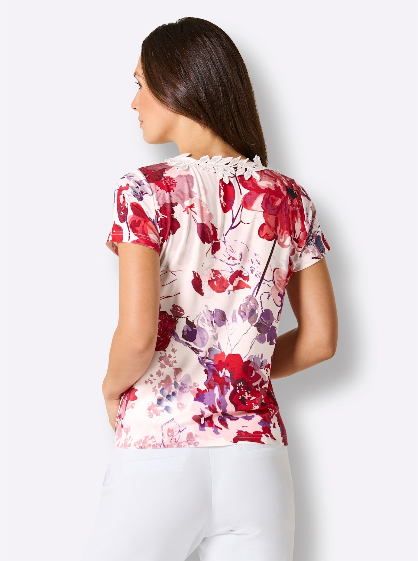 CREATION L PREMIUM T-shirt imprimé »Lyocell-Shirt« 1 pièces