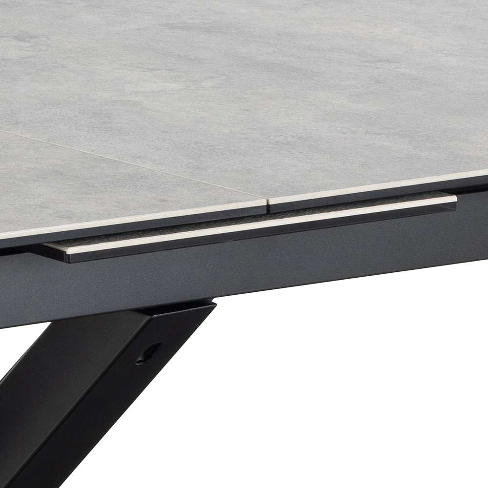 ACTONA GROUP Table de salle à manger »Heaven,Tischplatte aus Keramik, ausziehbar - robust & pflegeleicht« Résistant aux rayures, déperlant, place assise pour 4-8 personnes, L: 168/210 cm