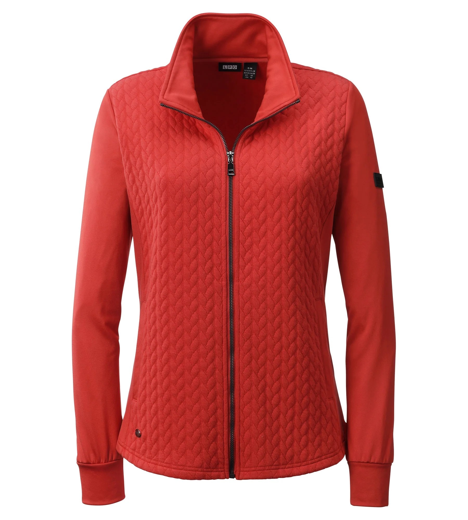 LPO Fleecejacke »Fleecejacke Simona« mit Kapuze