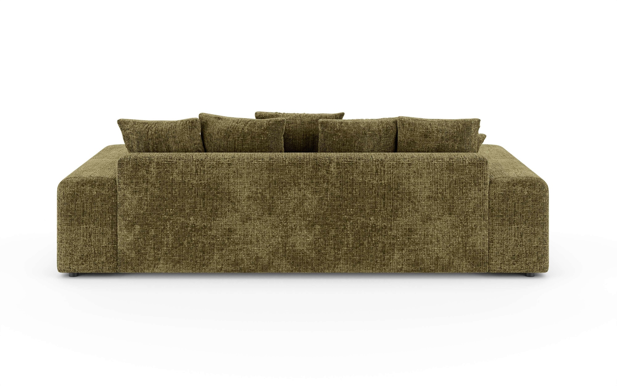 Home affaire Big-Sofa »LAKESIDE 3-Sitzer Schlafsofa mit Bettkasten, Breite 256,5 cm« Liegefläche 168,5x195 cm, hoher Sitzkomfort, Masse B/T/H: 256/122/82cm