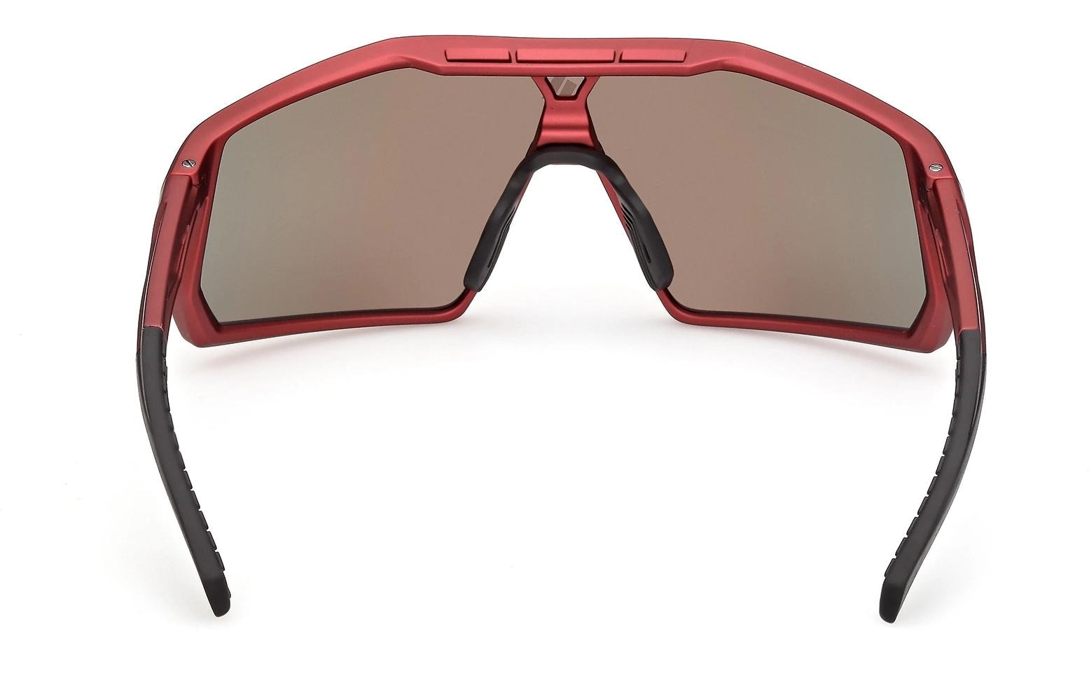 adidas Performance Sportbrille »Kentro SP0123 Matte Red, Roviex Mirror« UV Schutz