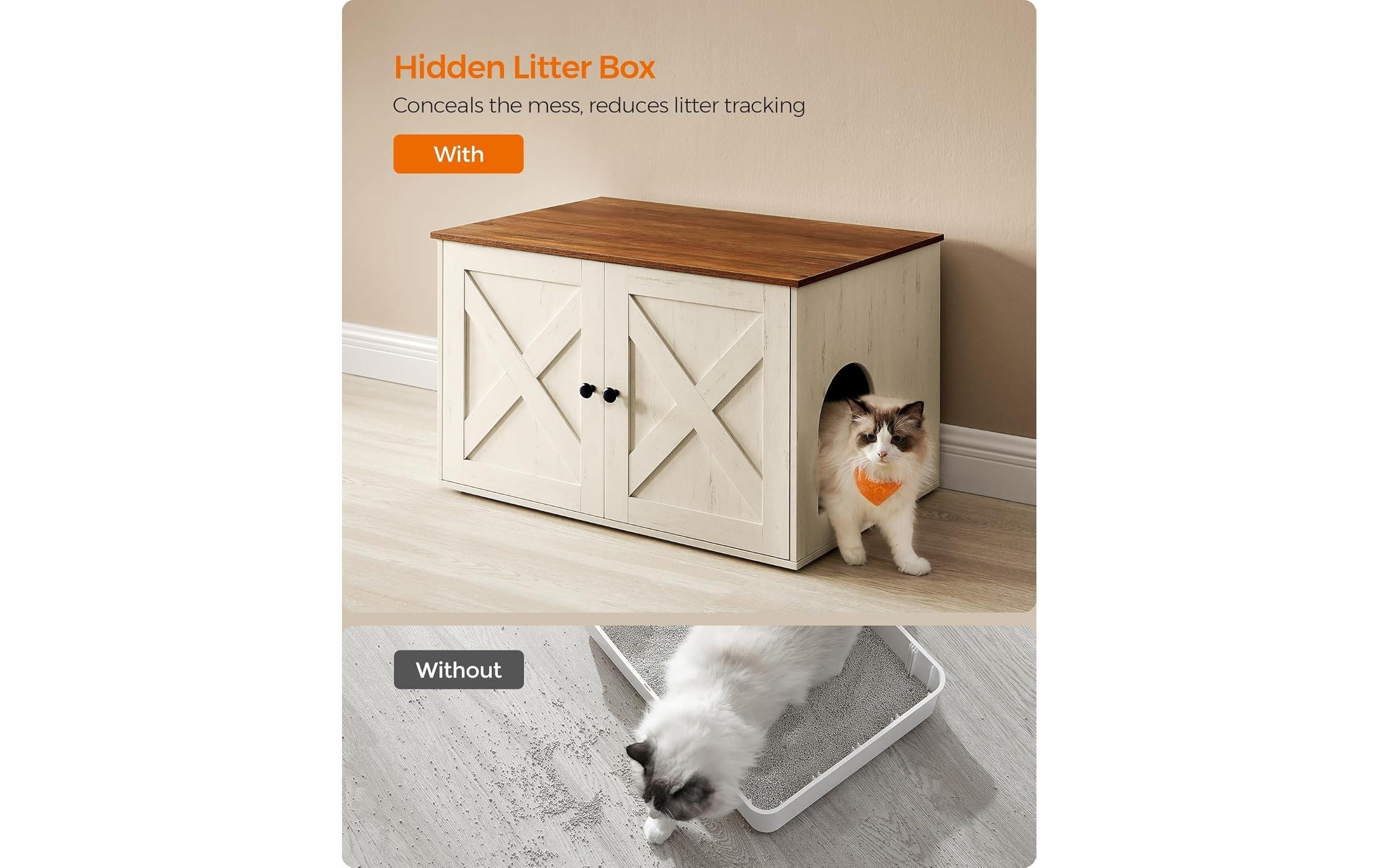 FEANDREA Tierhaus »für Toilette 80 x 53 x 50 cm«