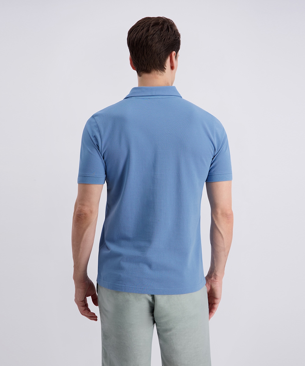 Pierre Cardin Poloshirt normale Passform, mit kurzem Arm, mit offenem Polokragen