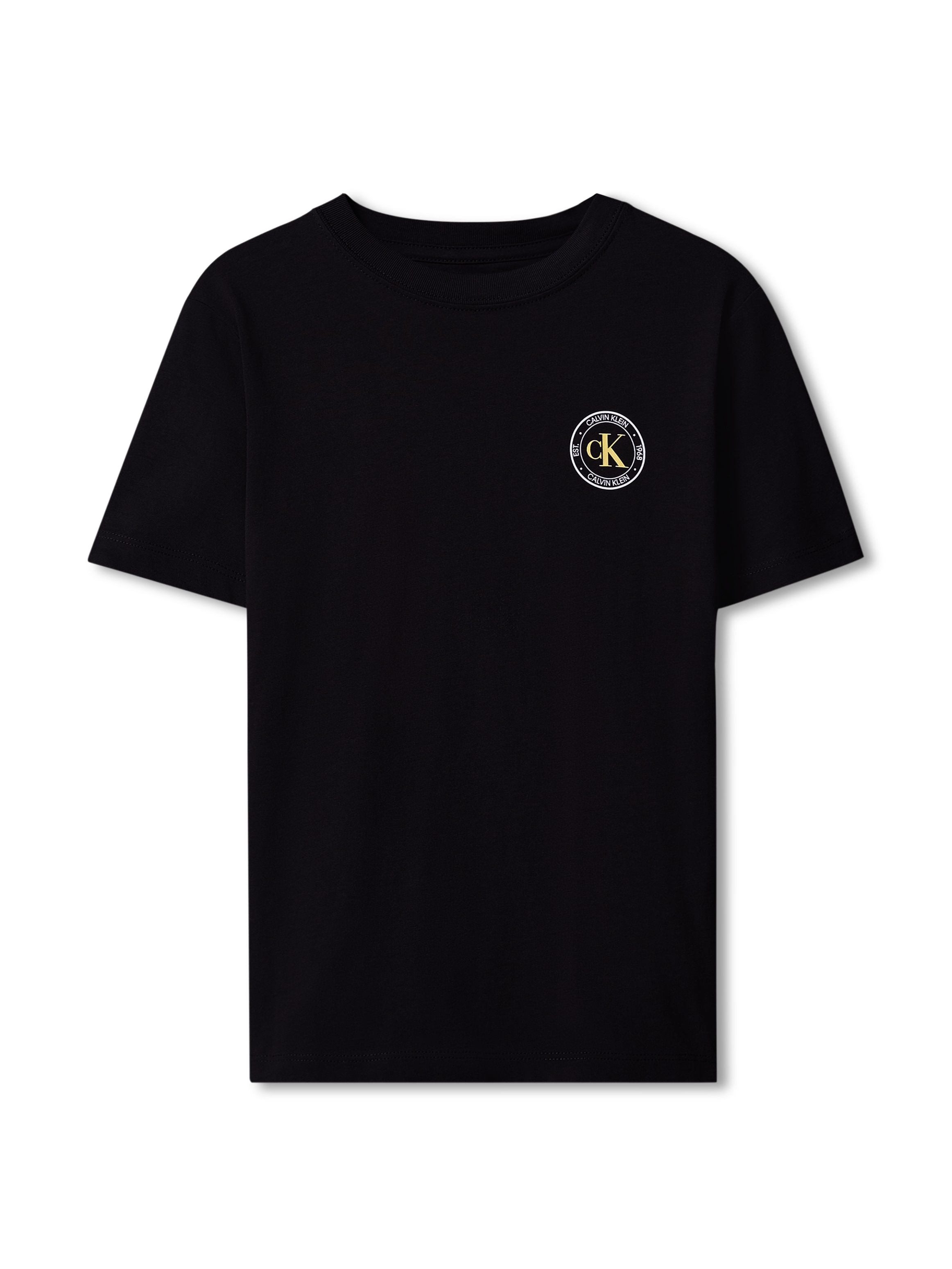 Calvin Klein Jeans T-Shirt »CK SMALL CHEST CIRCLE SS T-SHIRT« Regular fit mit Rundhalsausschnitt