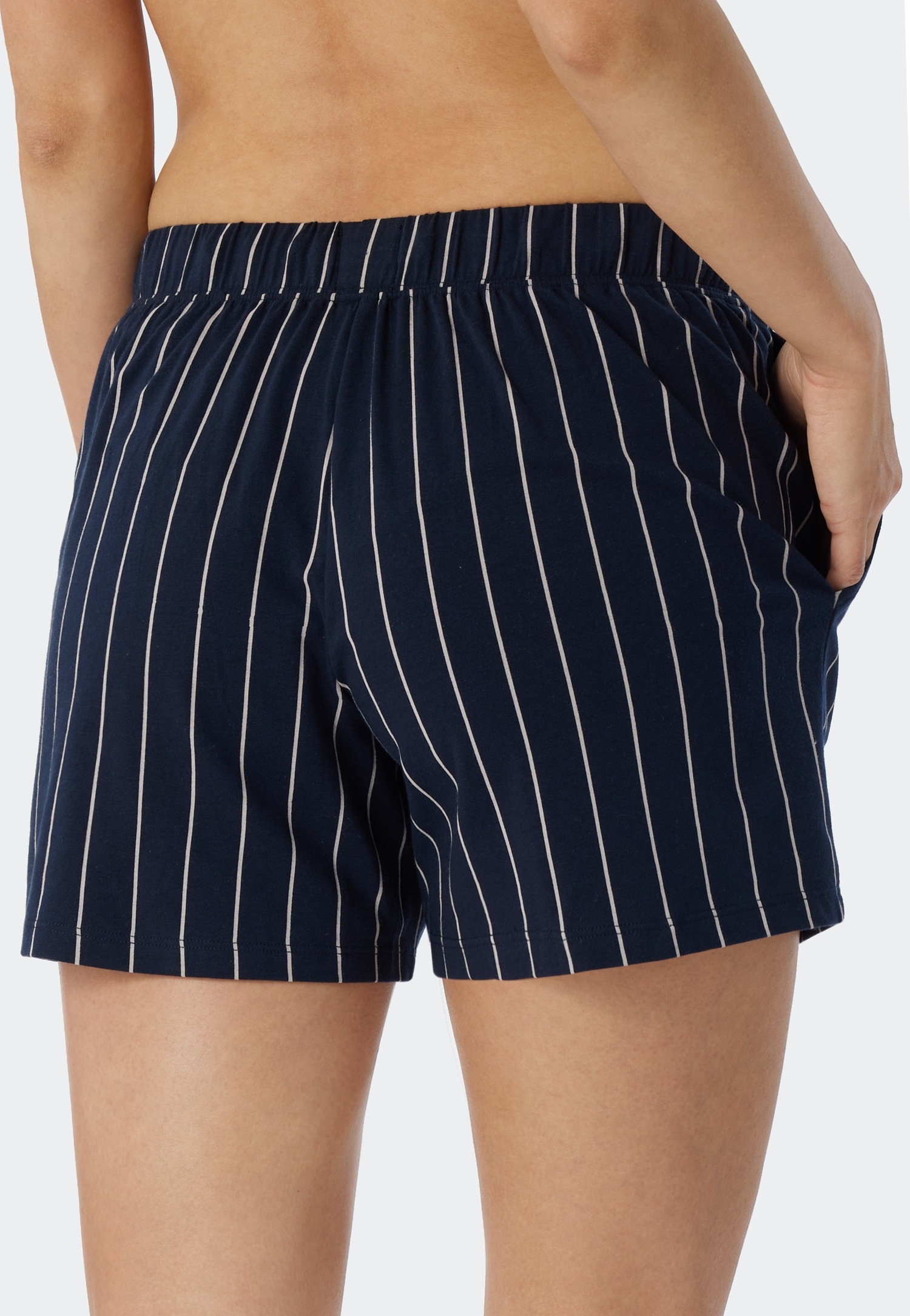 Schiesser Shorts »Mix + Relax«  seitliche Taschen, Single Jersey, bequem, lockerer Schnitt