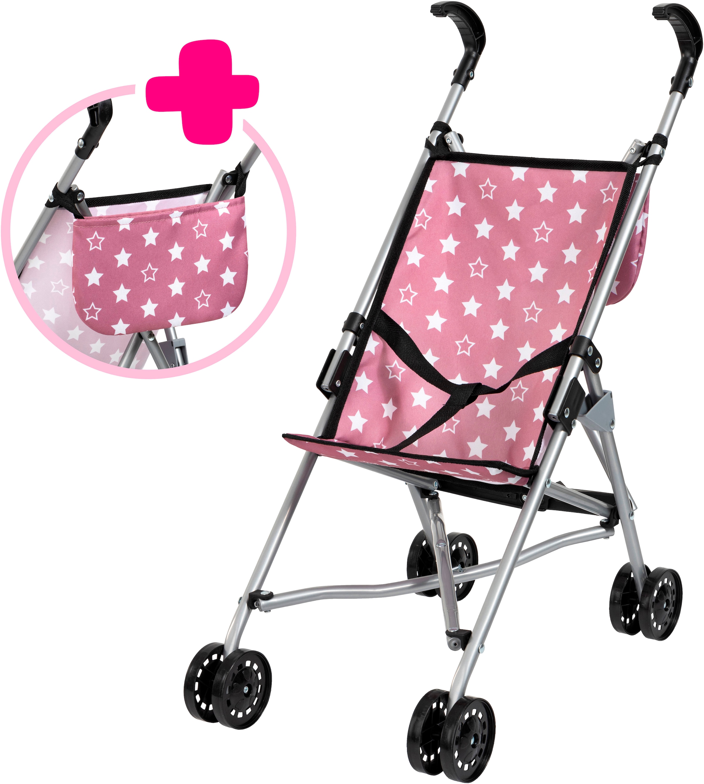 Bayer Puppenbuggy mit Tasche