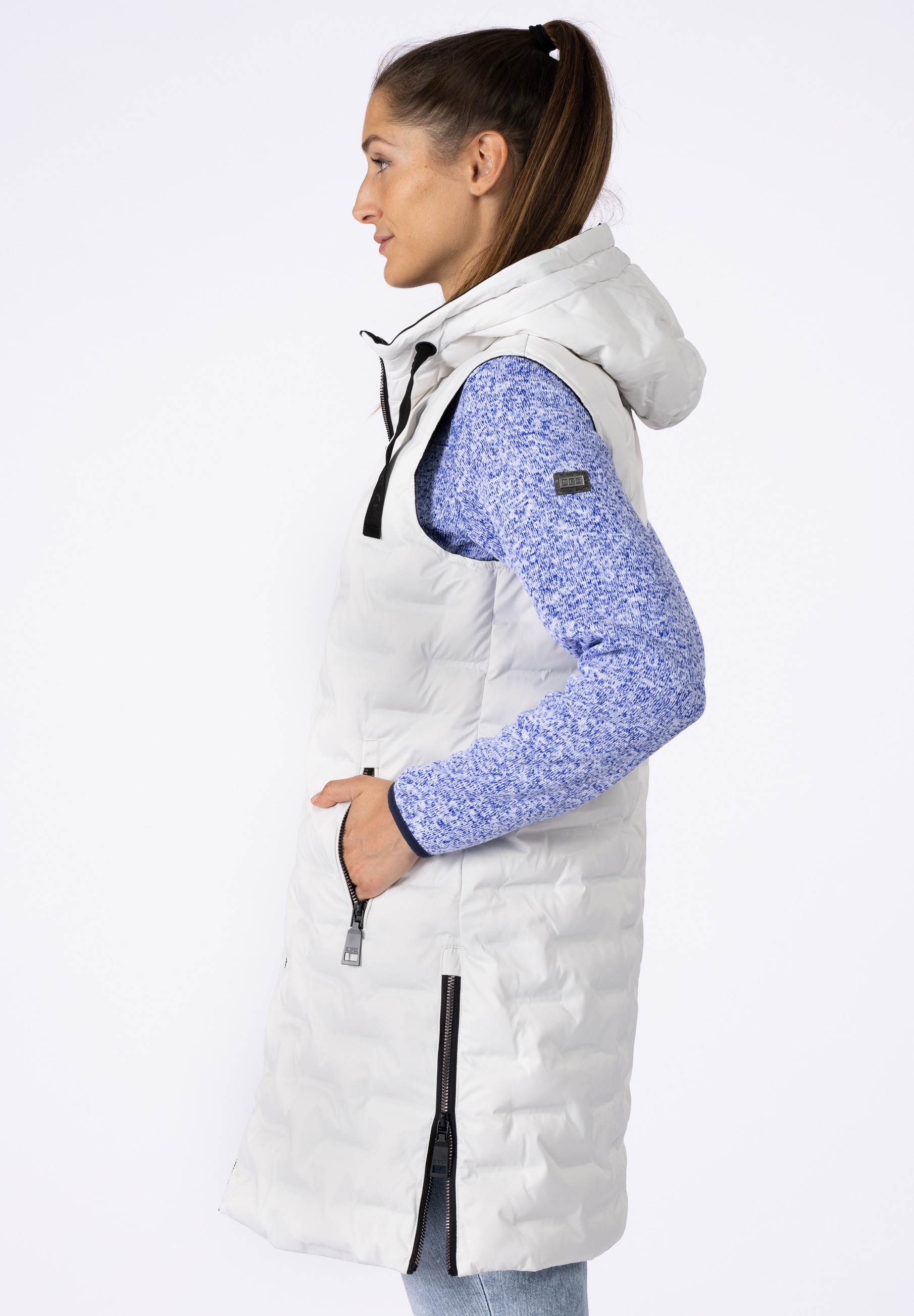 LPO Gilet fonctionnel »TESSY II LONG« également disponible en grandes tailles