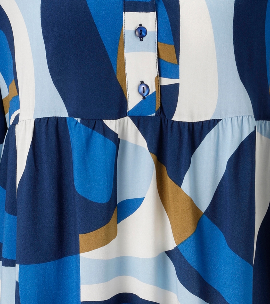 Aniston CASUAL Robe tunique mit grossflächigem, grafischen Druck - NEUE KOLLEKTION