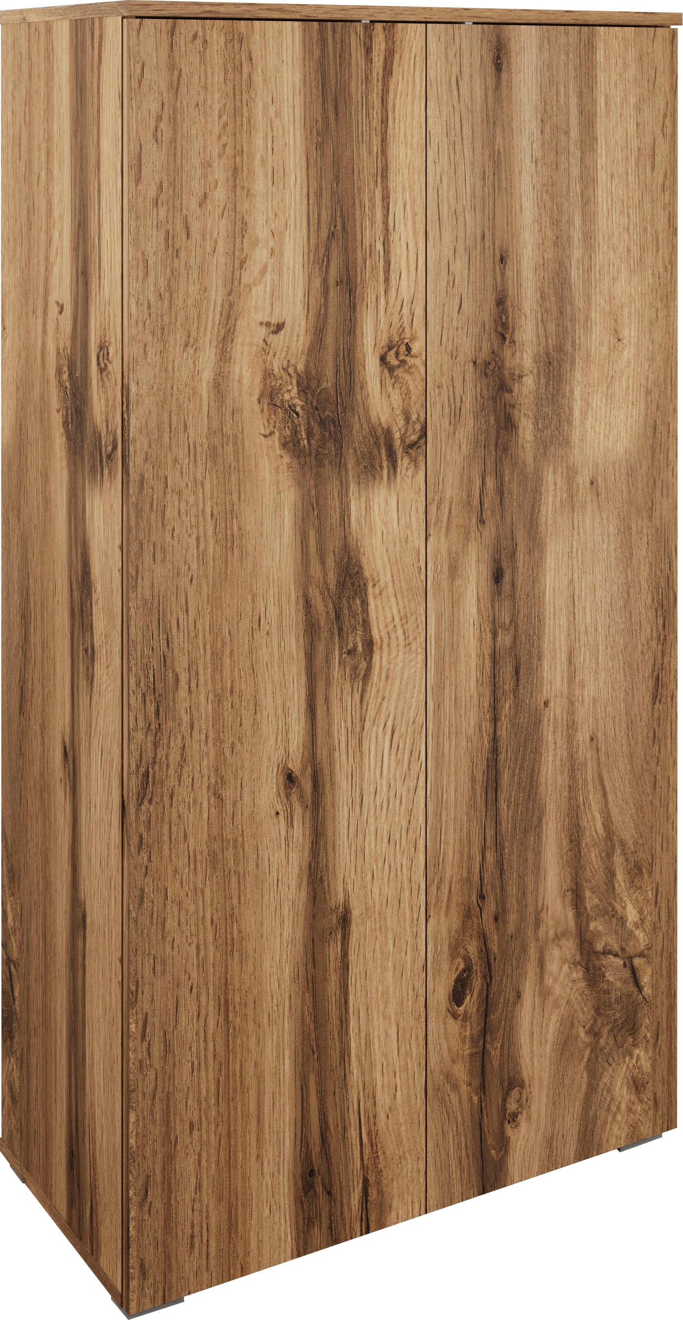 GOODproduct Armoire à chaussures »Paris« étagère à chaussures sans poignées, largeur 70 cm, avec 6 compartiments spacieux