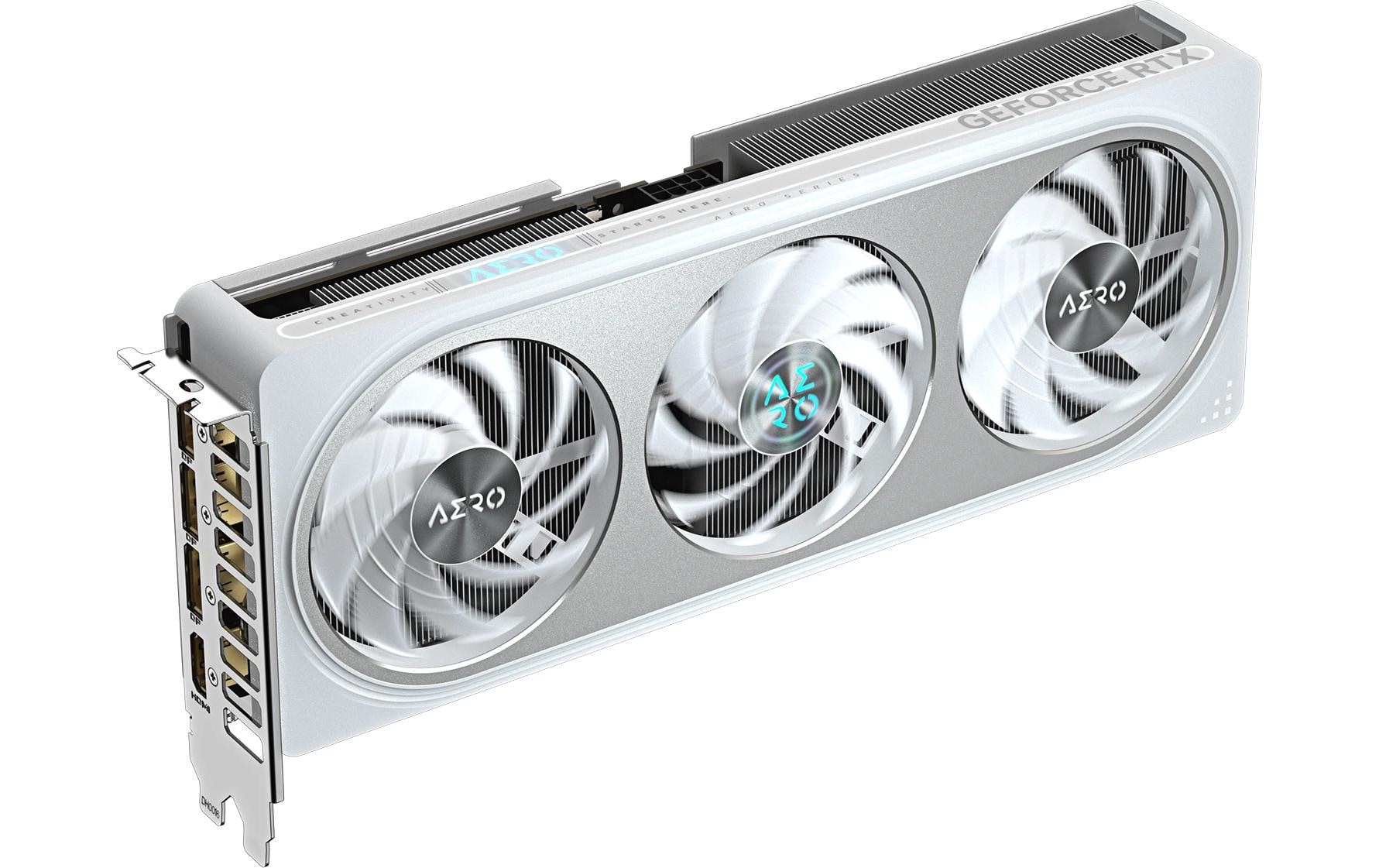 Gigabyte Carte graphique »GeForce RTX 5060 Ti AERO OC 8G Grafikkarte – 8 GB GDDR7, 128 Bit, PCI-«