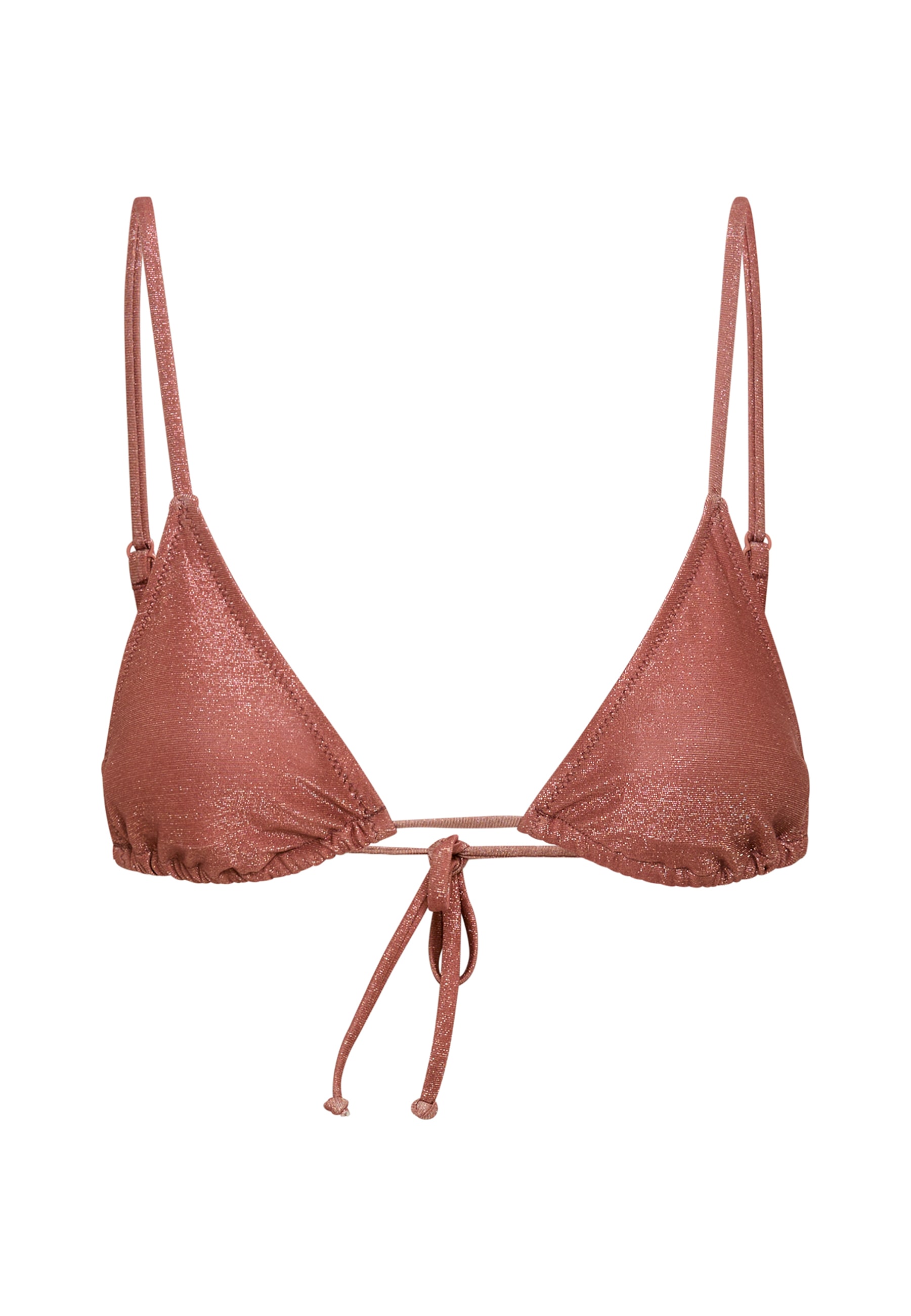 LSCN by LASCANA Top bikini triangle »Gladys« in trendiger Glitzeroptik