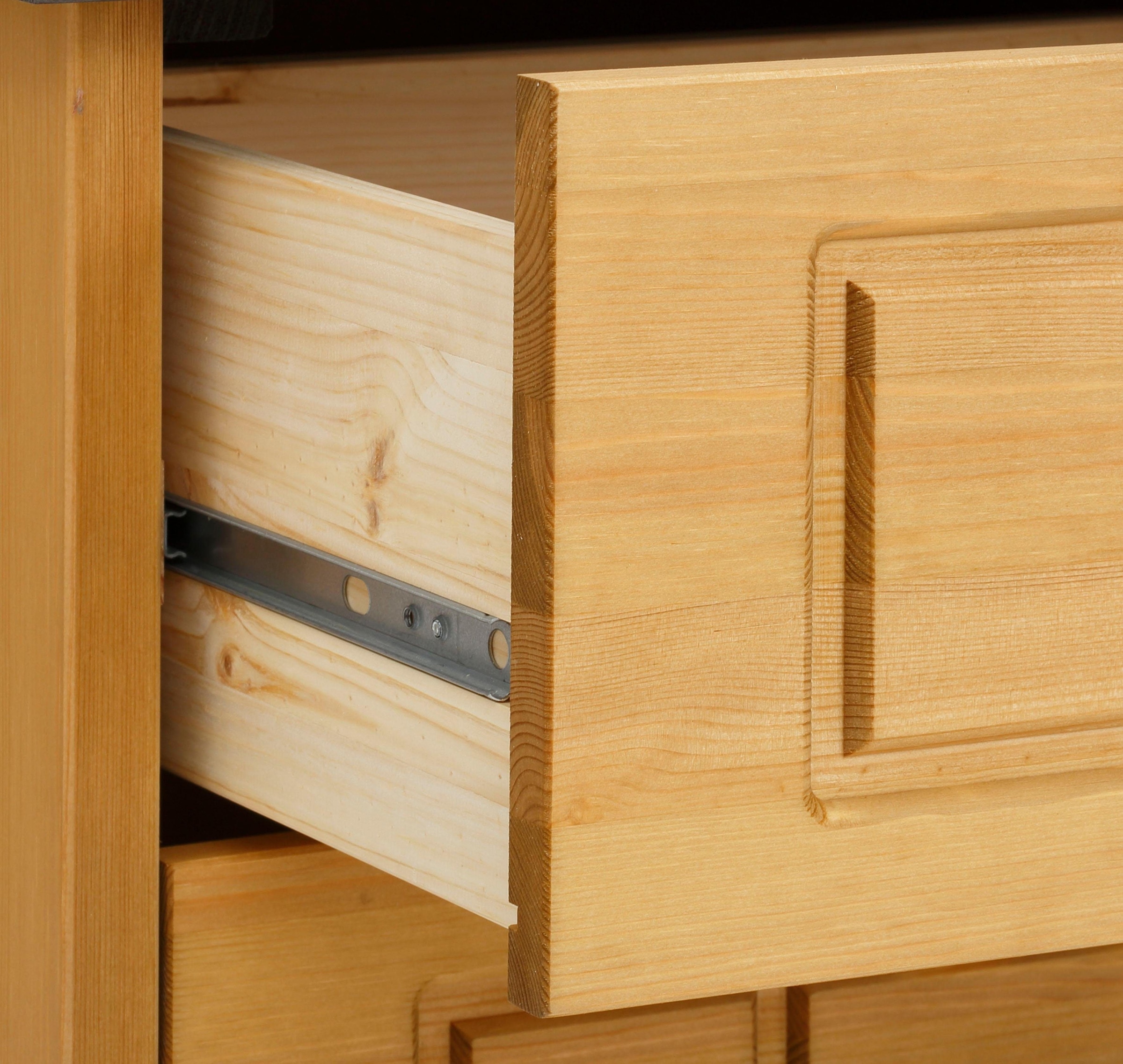 GOODproduct Sideboard »Trinidad Antique« Kommode, 148 cm, FSC® zertifiziertes Massivholz