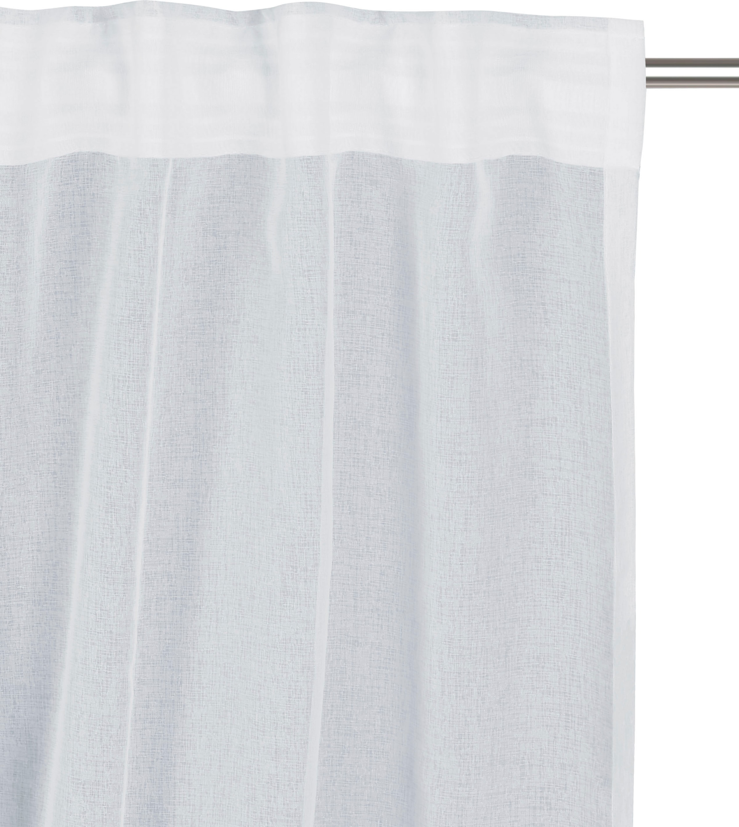 GOODproduct Rideau »Dolly« Bande multifonctionnelle 1 cuis tlg. Transparent, Gewebt, Polyester