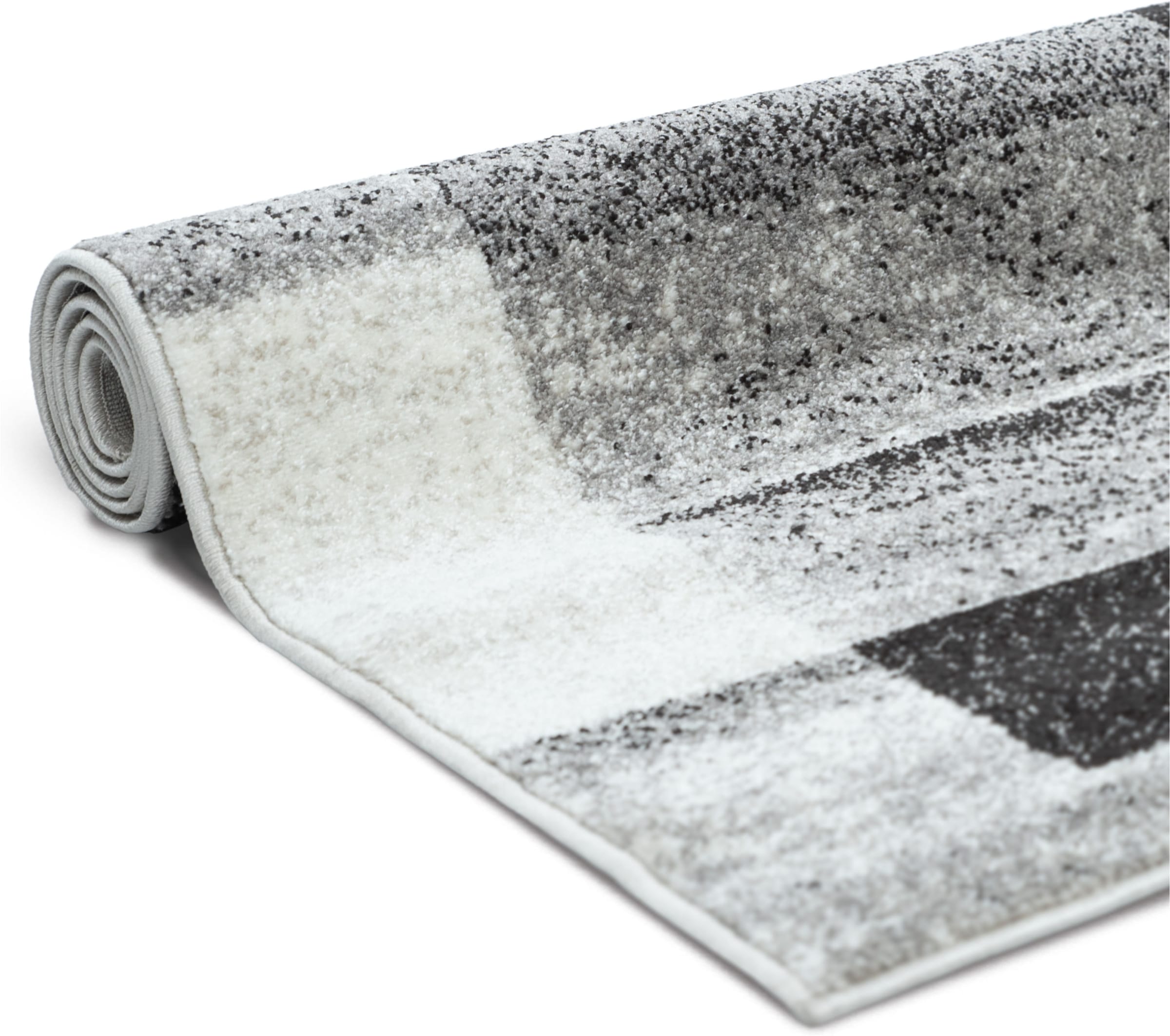 GOODproduct Tapis »Corine« Rectangulaire 9 mm Höhe mit besonders weichem Flor, Kurzflor, modernes Karo-Design,