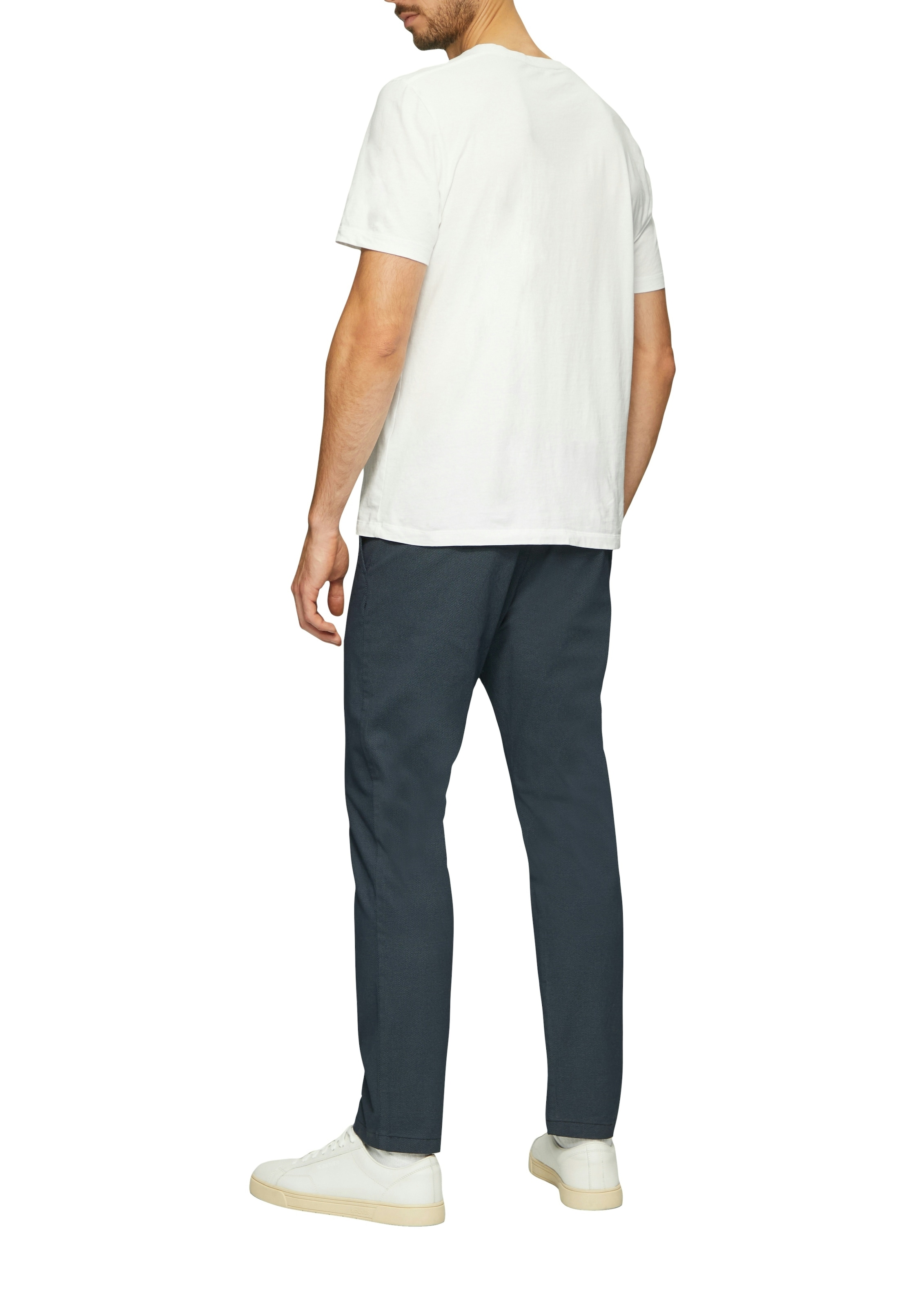 s.Oliver Pantalon en tissu  avec fermeture éclair