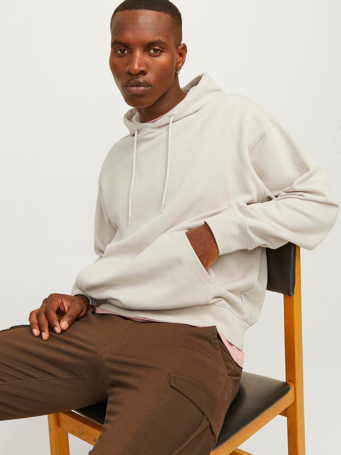 Jack & Jones Sweat à capuche »JJECHARGE SWEAT HOOD NOOS«, mit Kapuze
