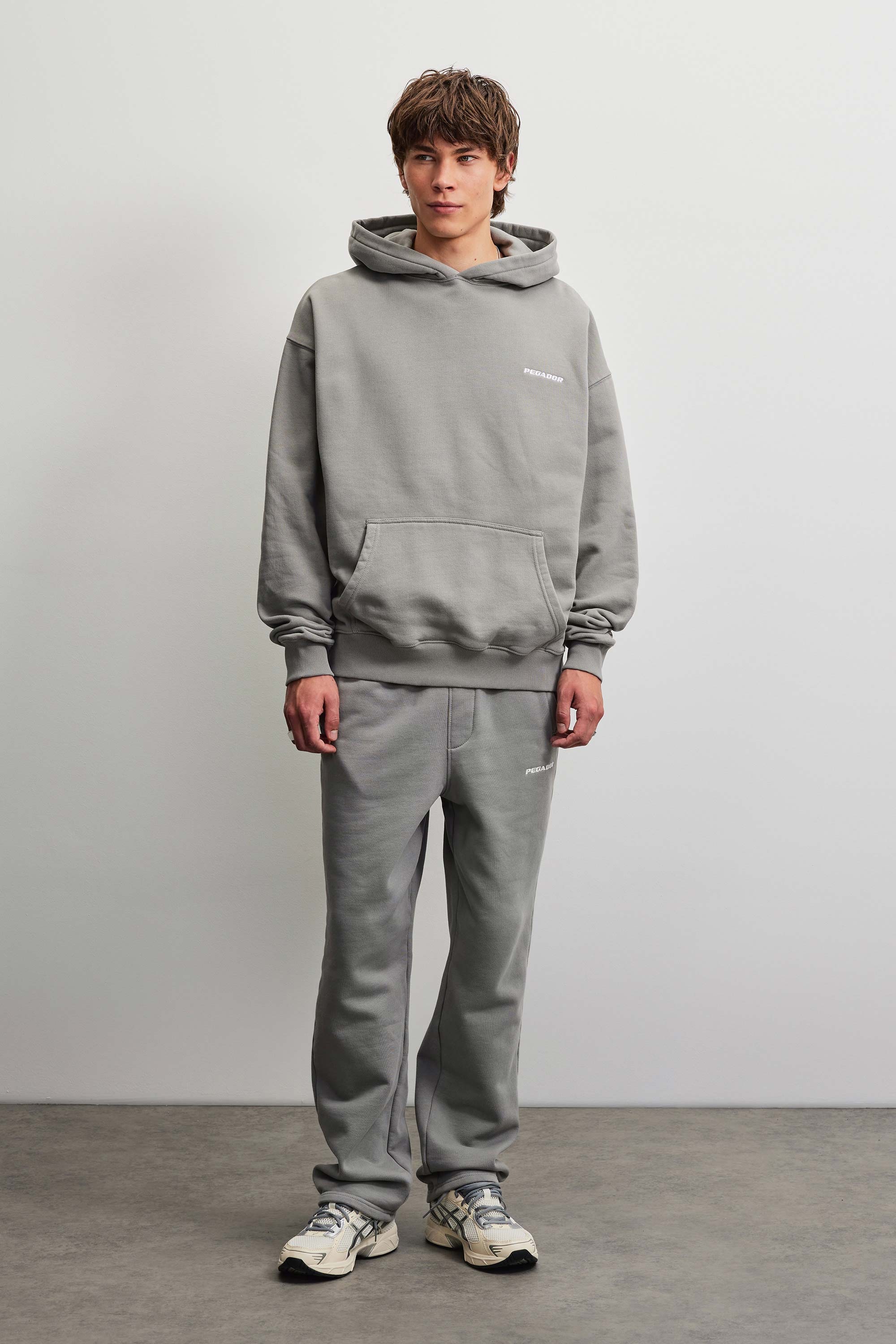 PEGADOR Sweathose »Logo Wide Sweat Pants«  Baumwollmischung, weit