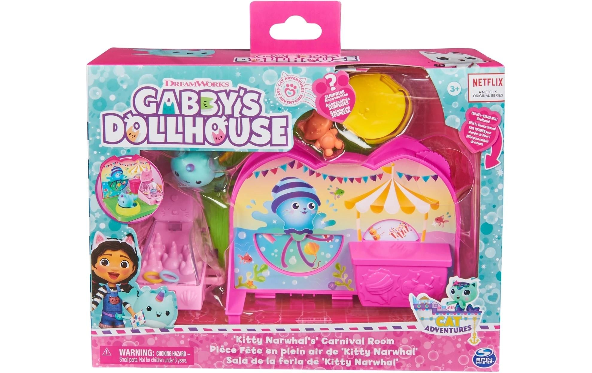 Spin Master Monde de jeu »Gabby's Dollhouse Deluxe Room Carnival Cat Adventures«