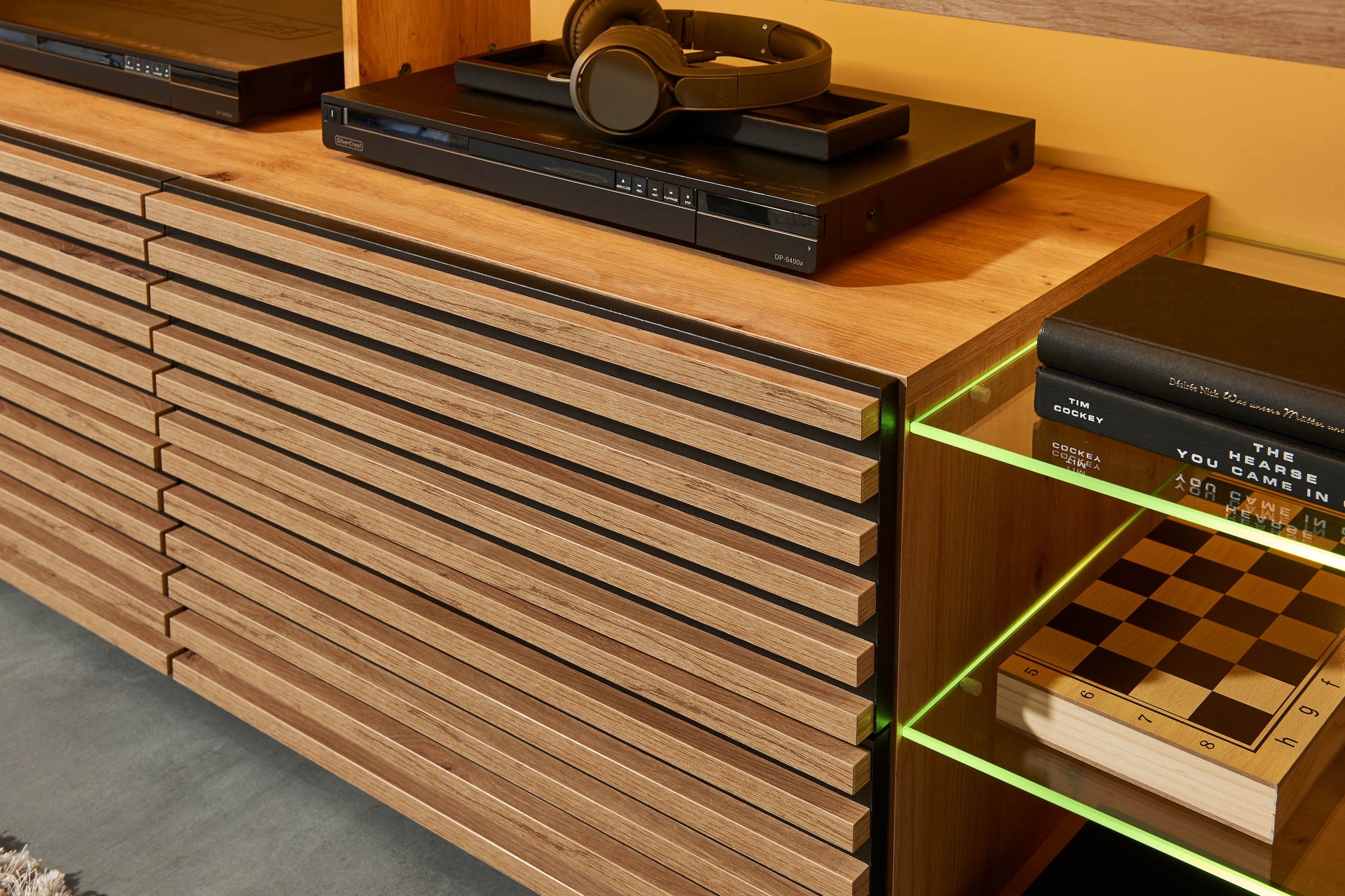 Stolkom Meuble TV »Goal TV Lowboard, B/H/T 179x67x 44 cm« 1 cuis tlg. %RESET$