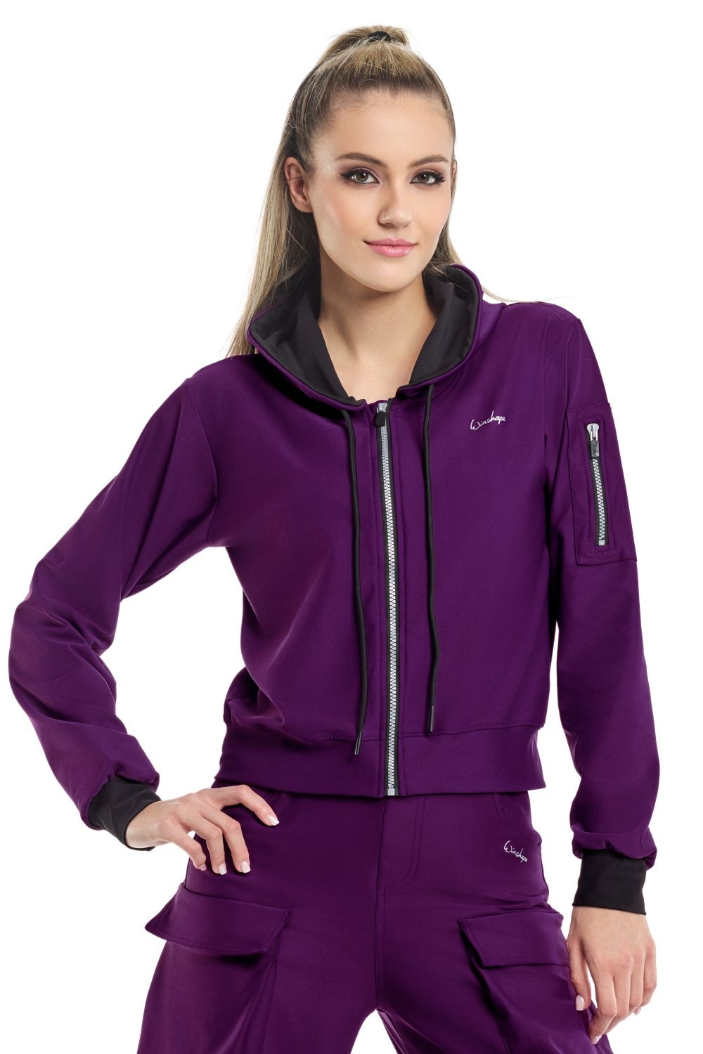 Winshape Veste d'entraînement »Functional Comfort One Pocket Jacket« J009C