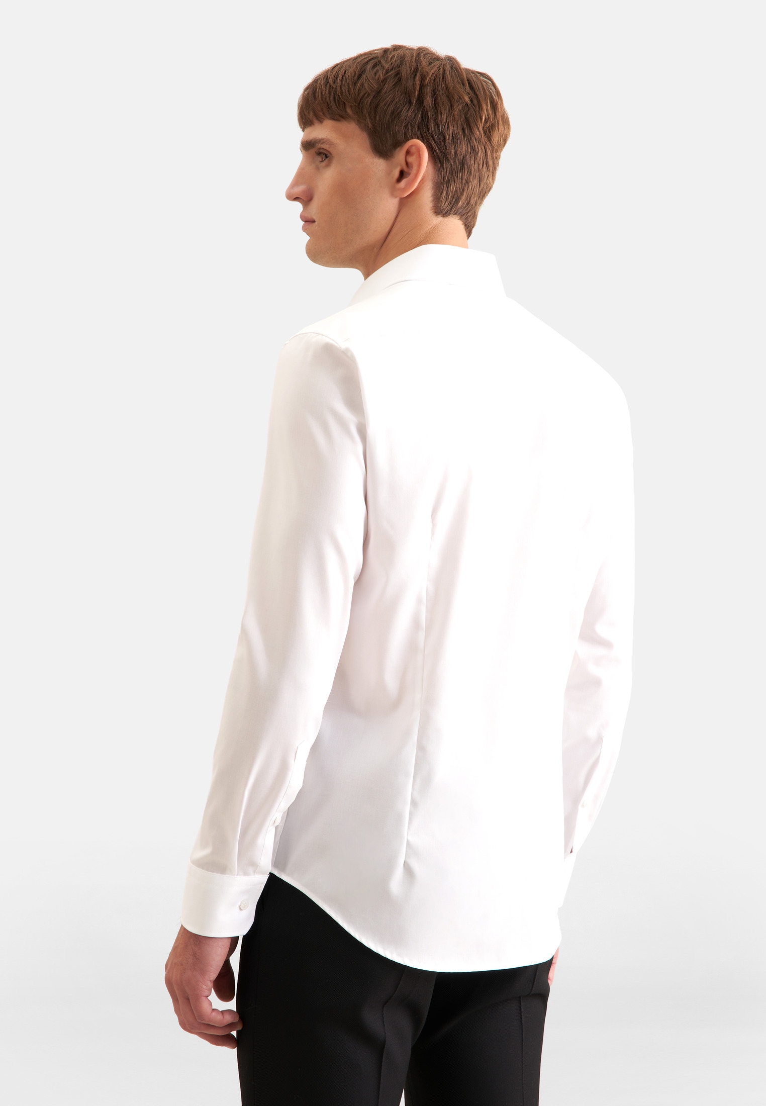 seidensticker Businesshemd »Schwarze Rose« Slim 1/1 Kentkragen Uni