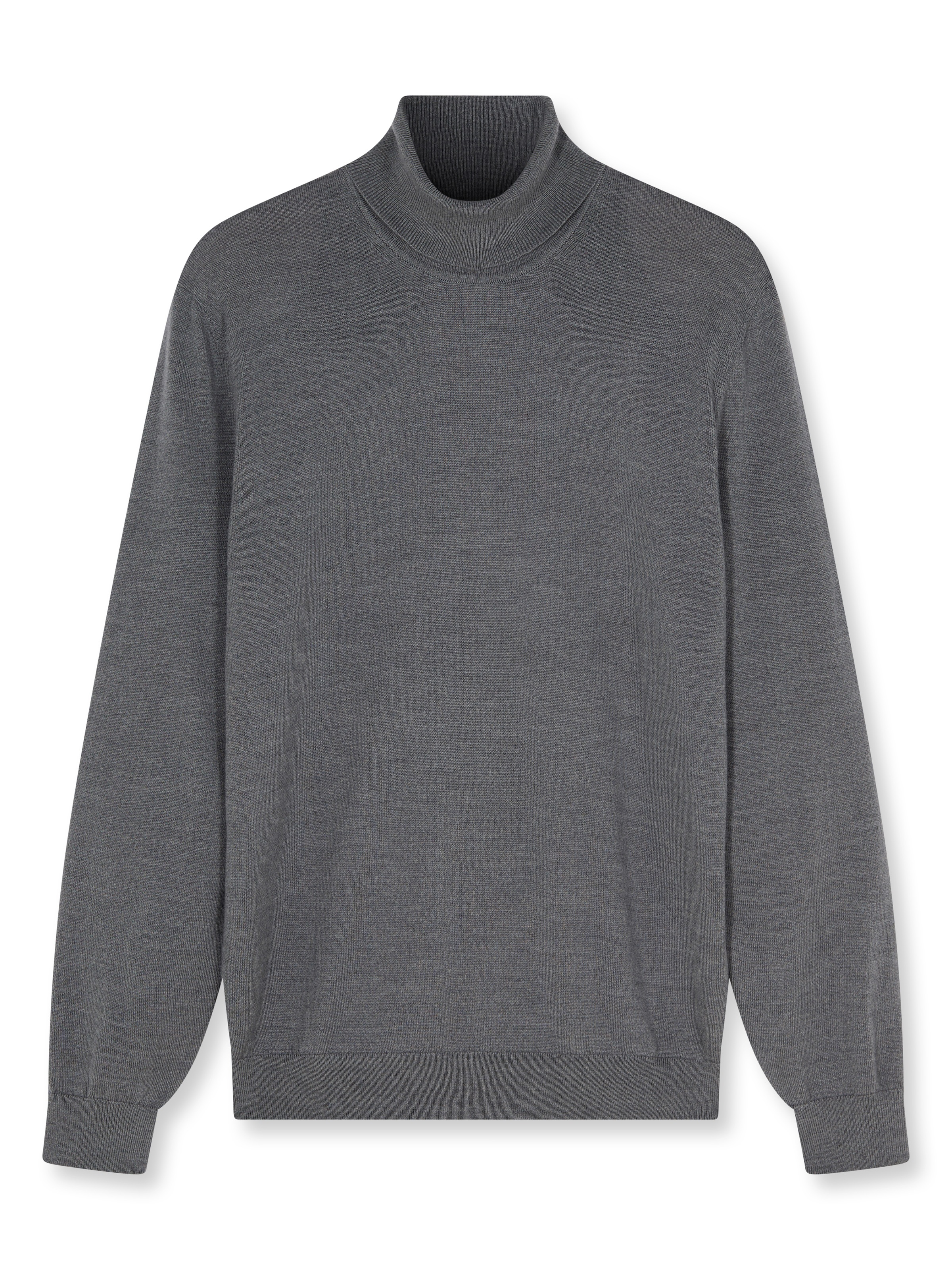 OLYMP Pull à col roulé »OLYMP Strick Casual« aus reiner Wolle