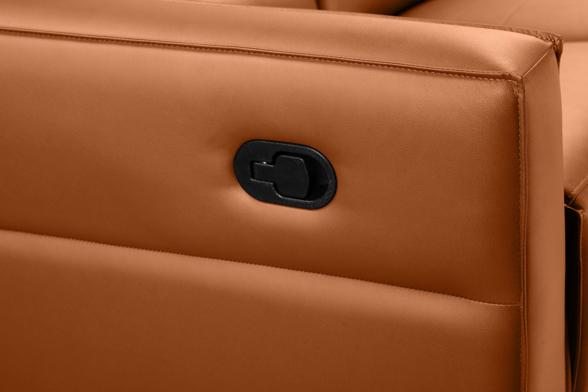 Home affaire 3-Sitzer »Carpari, 224cm, manuelle od. elektrische Relaxfunktion in 2 Sitzen« mit USB-A/C, Kopfteilverstellung, Echtleder, Kunstleder, Webstoff