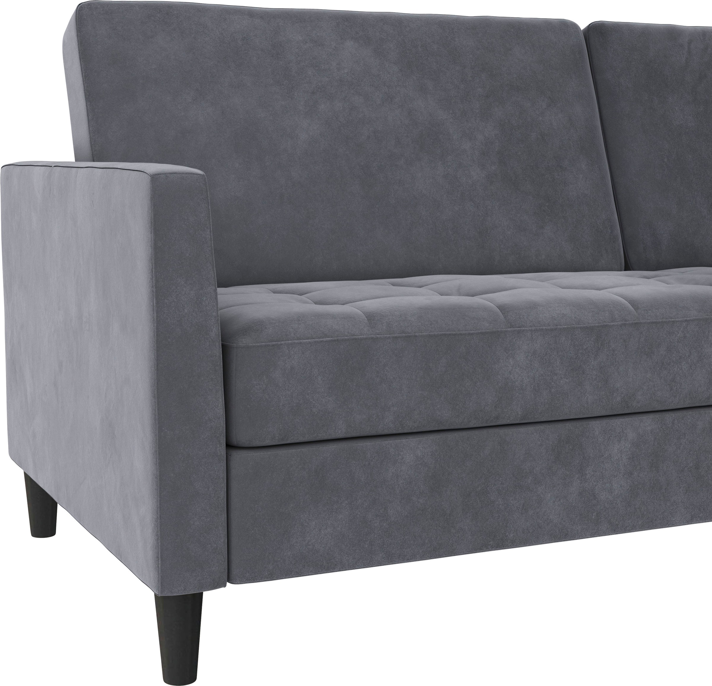 Dorel Home 3-places »Presley« Sofa mit Bett-Funktion und verstellbarer Rückenlehne