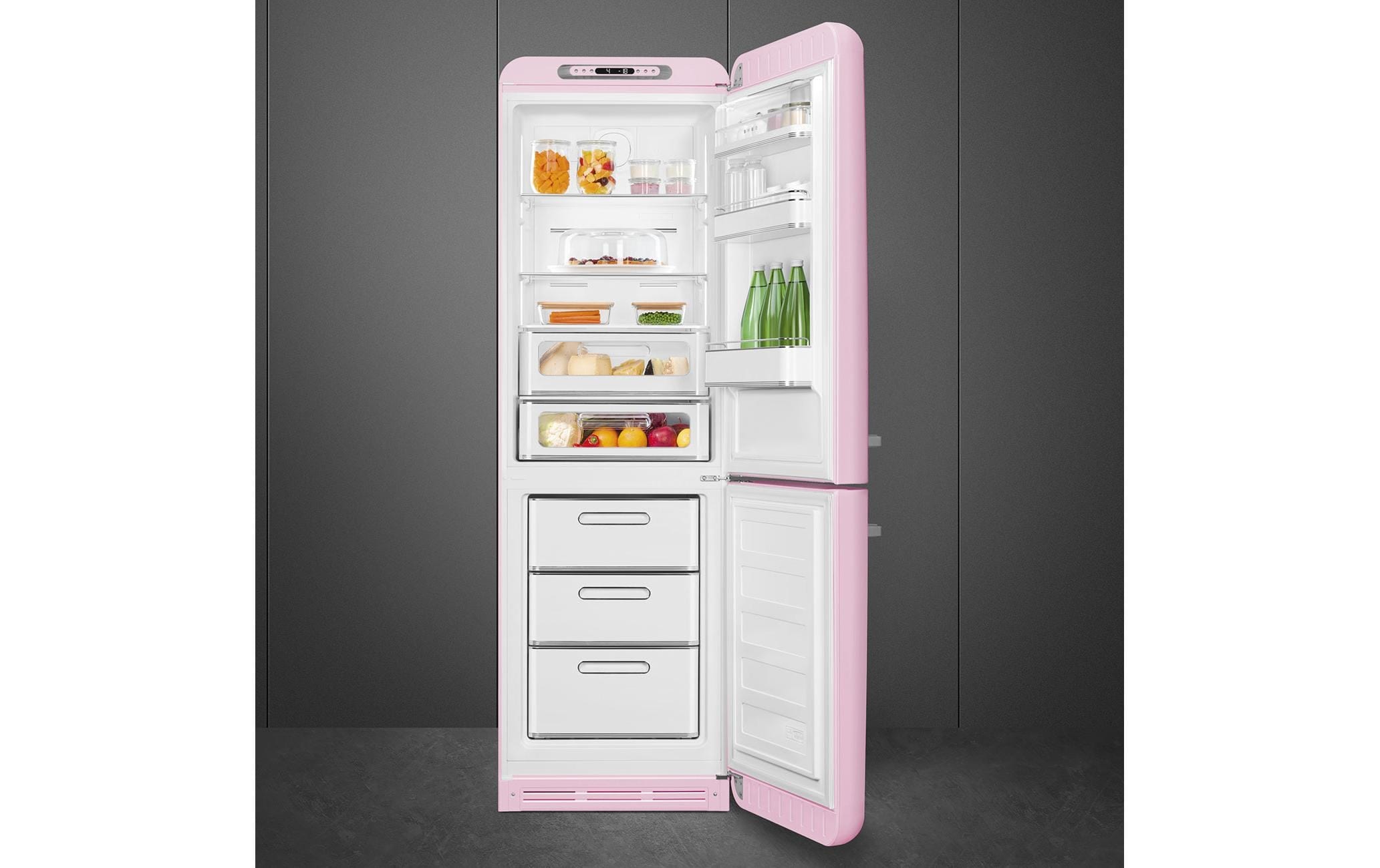 Smeg Kühlschrank »FAB32RPK6« 196,8 cm hoch 60,1 cm breit