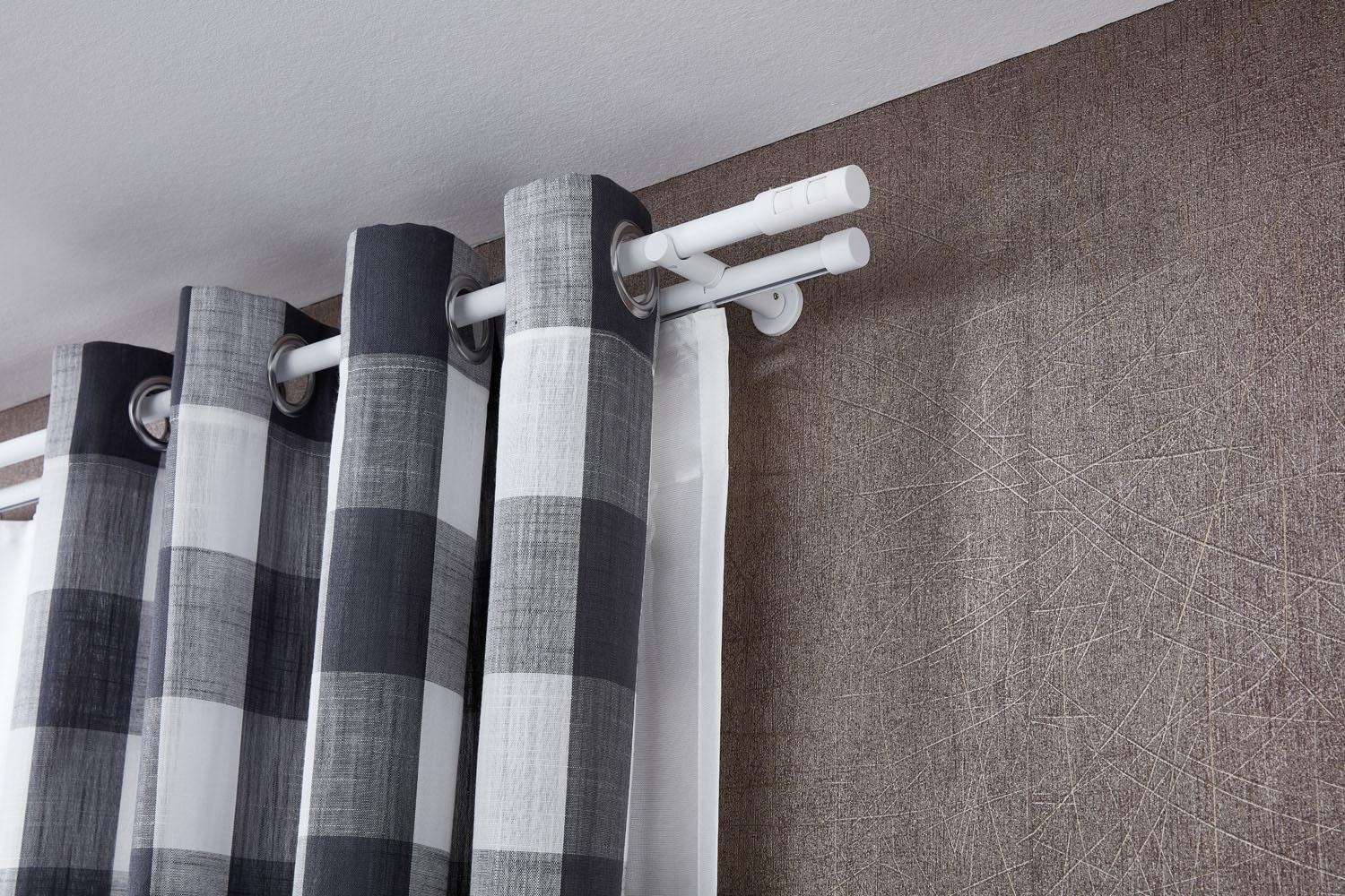 Good Life Tringle à rideaux combinée »Cartucho« Ø 20 mm 2 läufig-läufig Fixmass