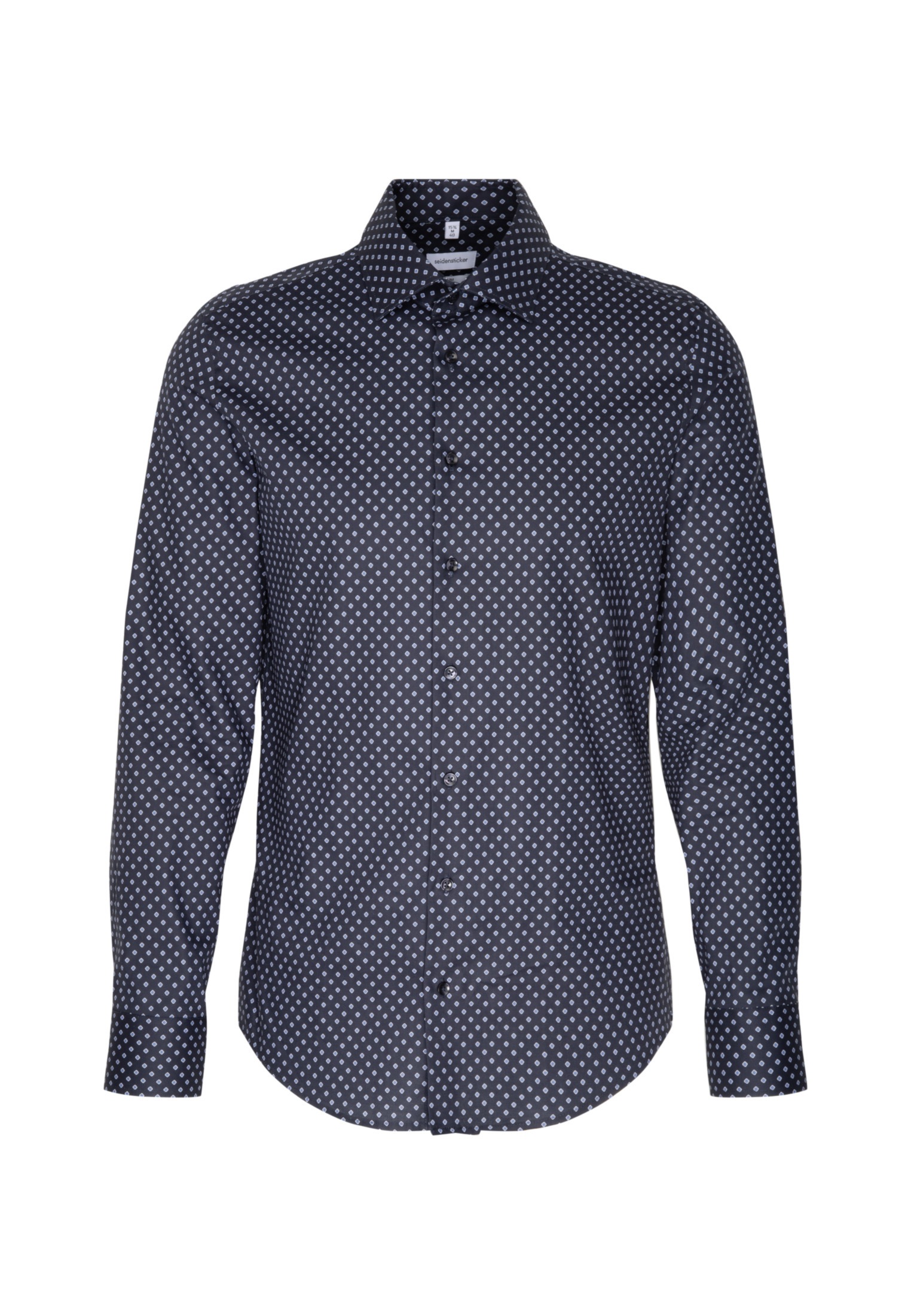 seidensticker Businesshemd »Slim«, Slim Langarm Kentkragen Druck
