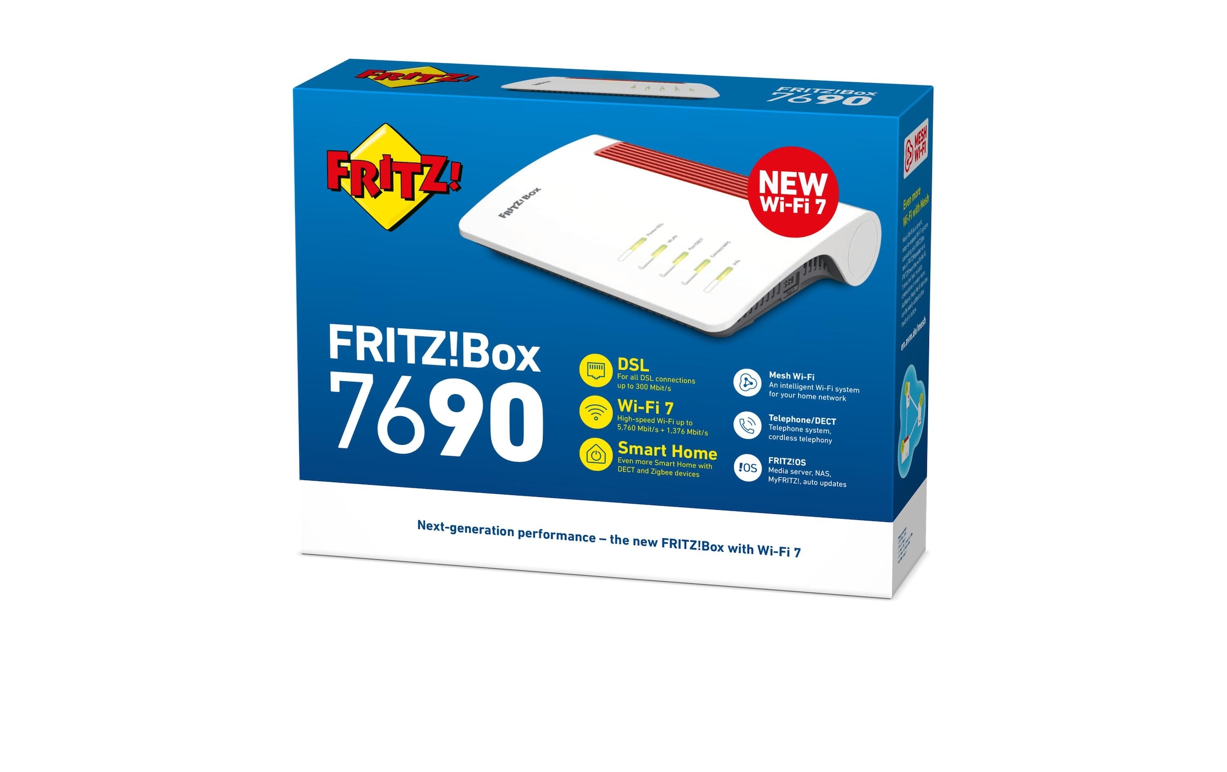   Routeur Wifi »FRITZ! VDSL-Router FRITZ!Box 7690 International«