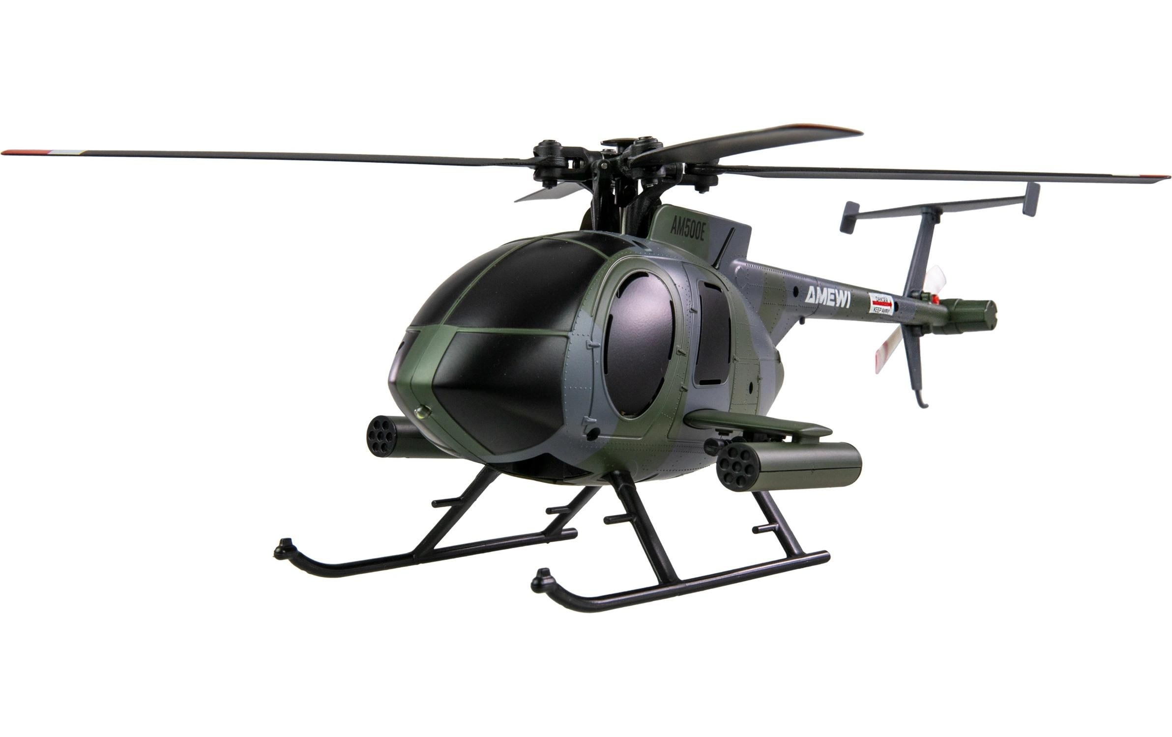 Amewi RC-Helikopter »Helikopter Hughes MD500 Militär 4-Kanal 6G RTF«
