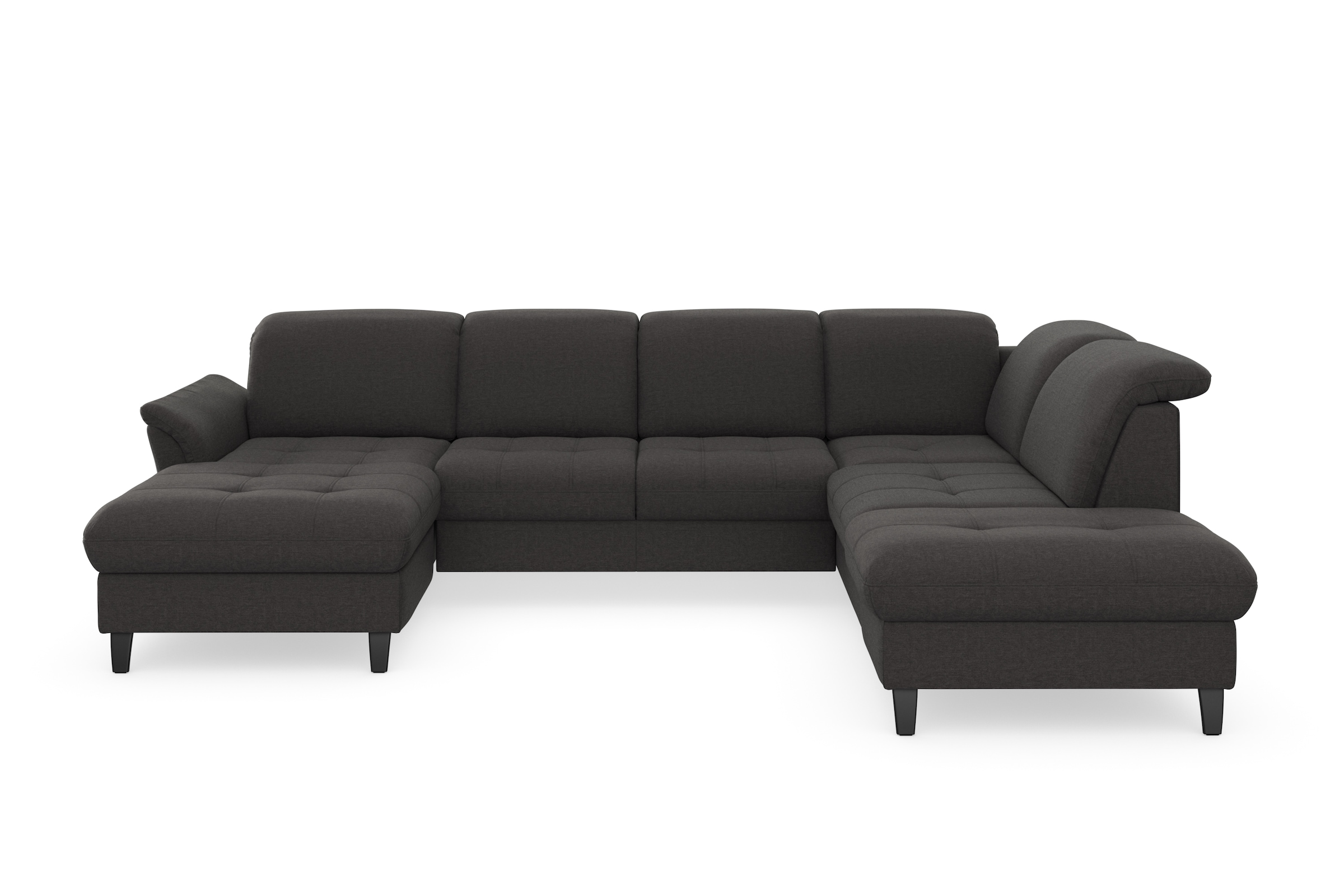 sit&more Paysage de salon »Maggiore U-Form« wahlweise mit Kopfteilverstellung, Bettfunktion und Stauraum