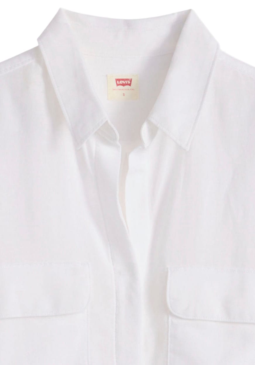 Levi's® Blouse chemise Krempelärmel mit Riegel