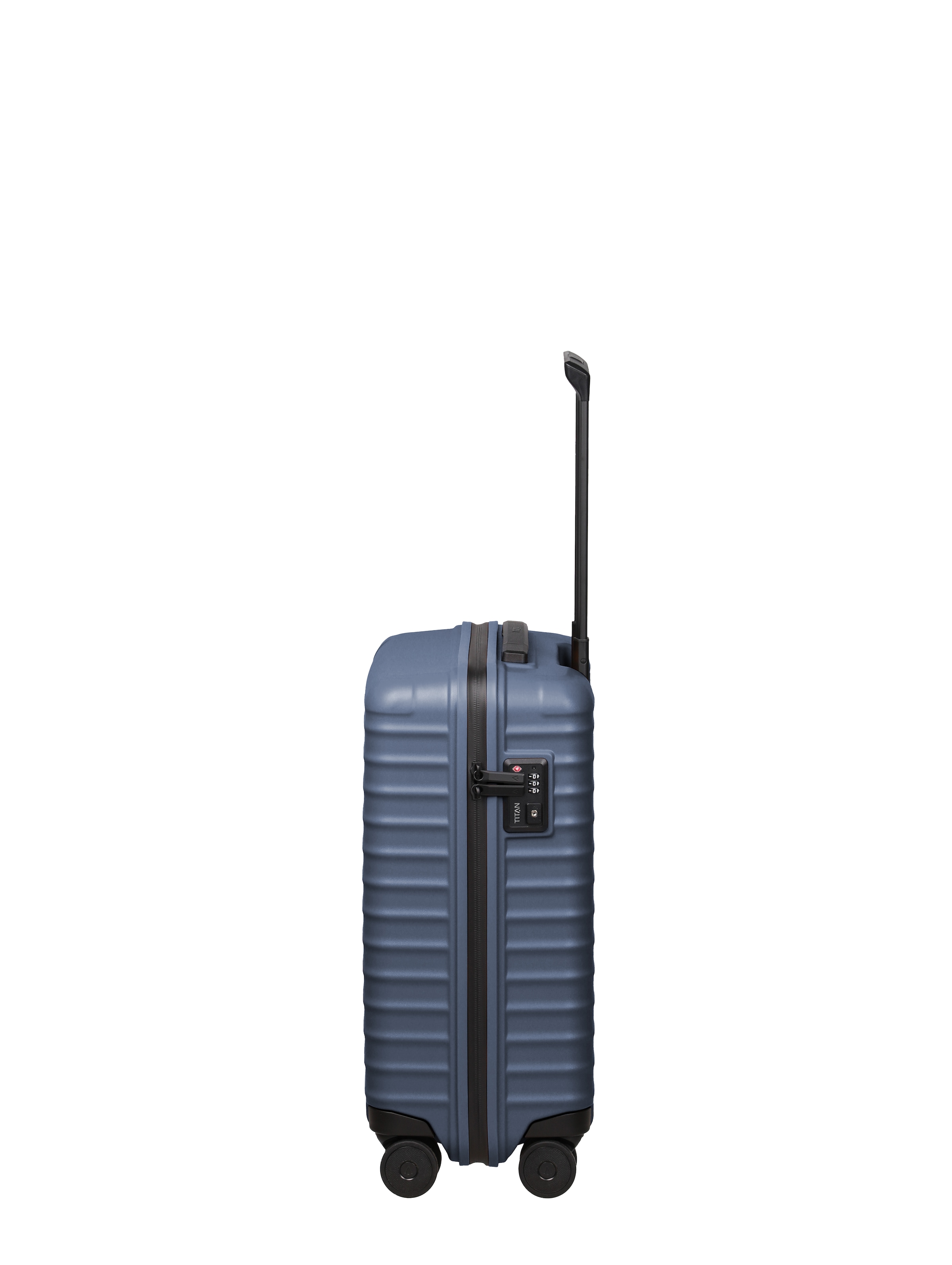 TITAN - Made in Germany Trolley »UPGRADE Koffer Hartschale« 44 litre 4 Rollen avec surface résistante aux rayures et compartimentage intérieur astucieux