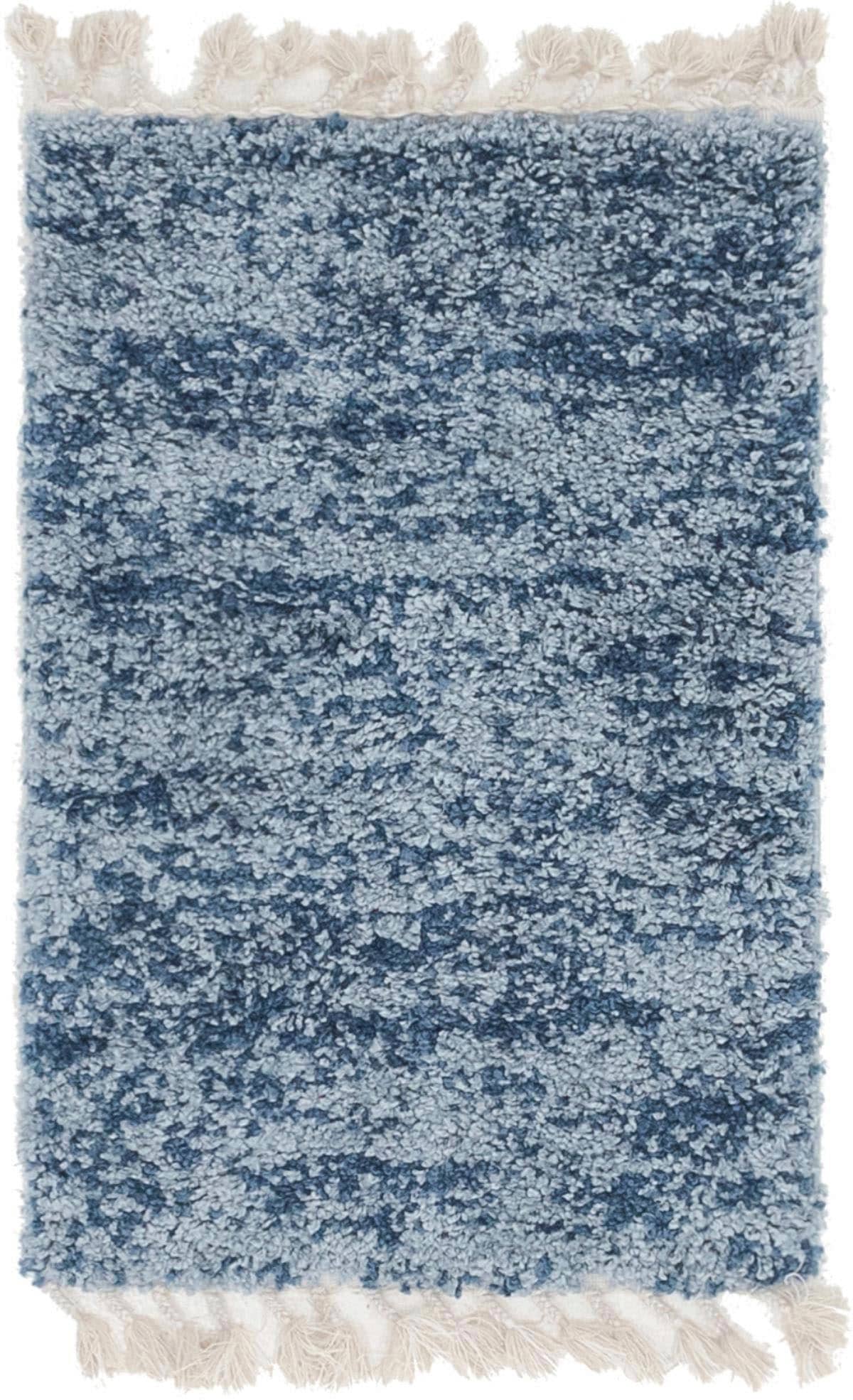 Myflair Möbel & Accessoires Hochflor-Teppich »Top Shag, LAGERRÄUMUNG!« rechteckig 32 mm Höhe gewebt, melierte Optik, weich & kuschelig, mit Fransen