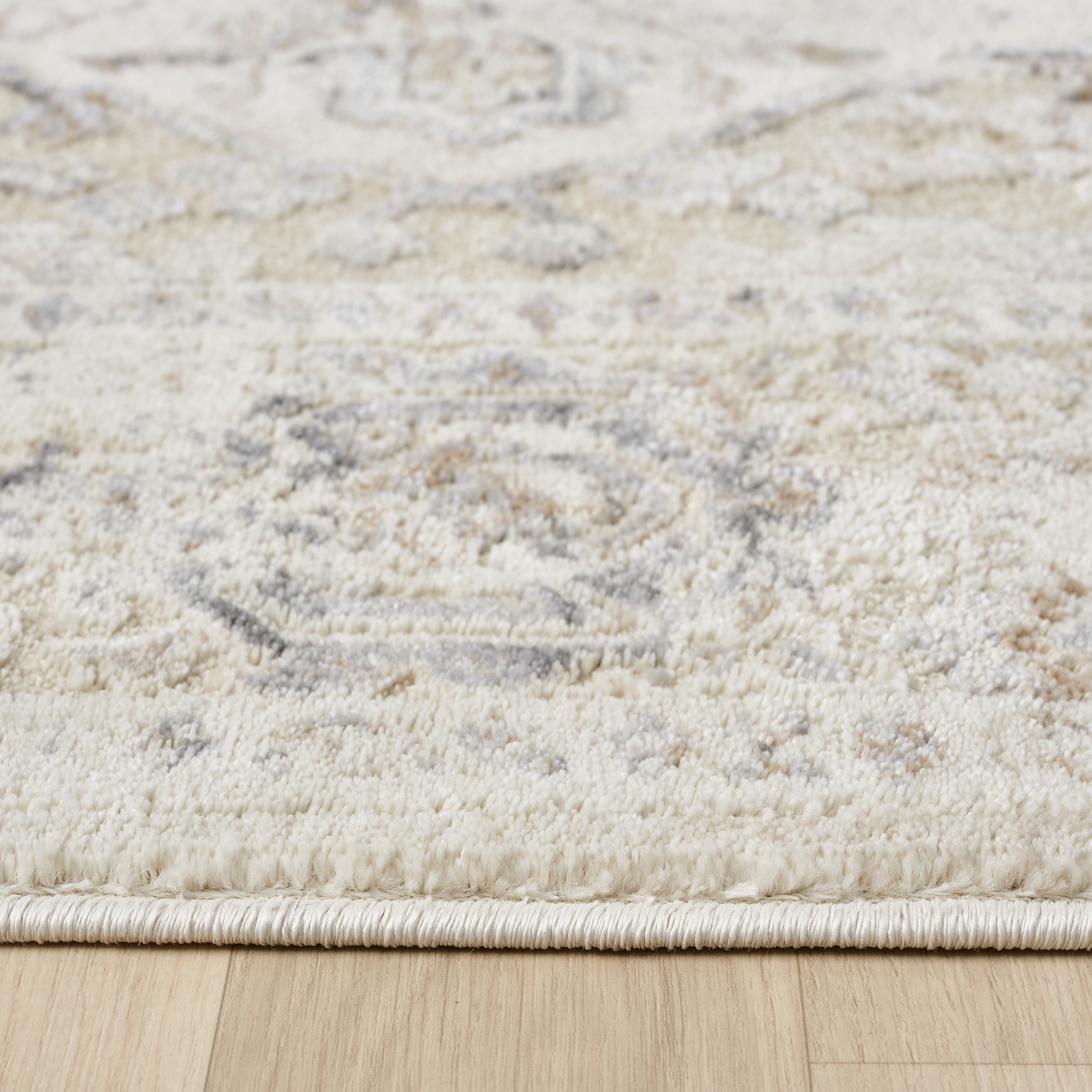 my home Tapis »Kylan, Hoch-Tief-Struktur, dezenter Glanz« Rectangulaire 9 mm Höhe dezenter Glanz, Schrumpf-Garn-Effekt, im Vintage-Look, dichte Qualität