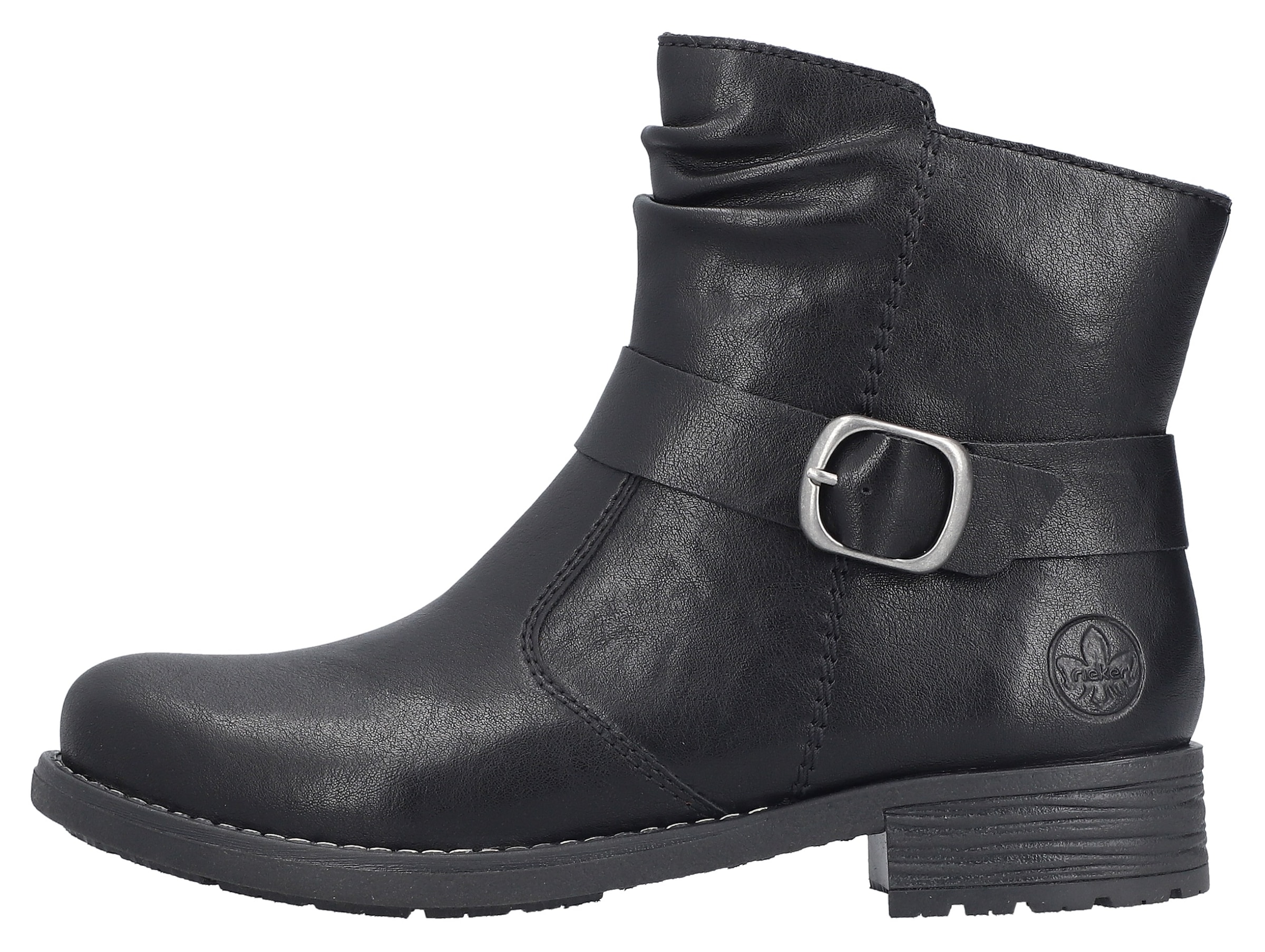 Rieker Stiefelette  Boots, Blockabsatz, mit Innenreissverschluss