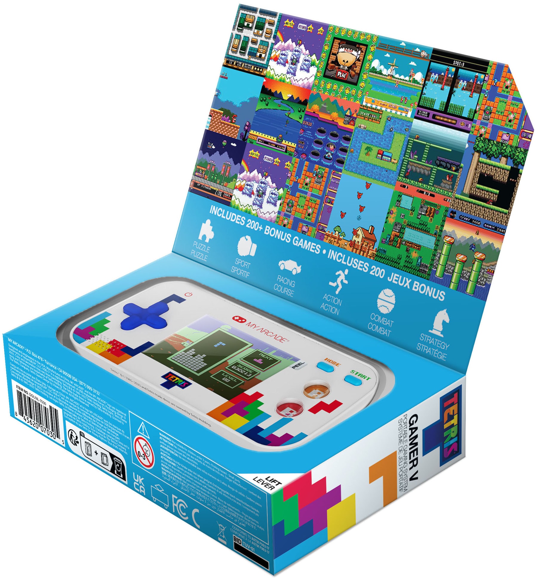 MYARCADE Console rétro »Gamer V Tetris«