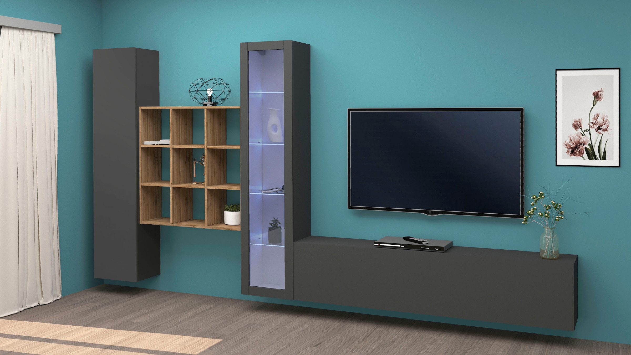 Home affaire Meuble mural »Maruska« 1 cuis tlg.