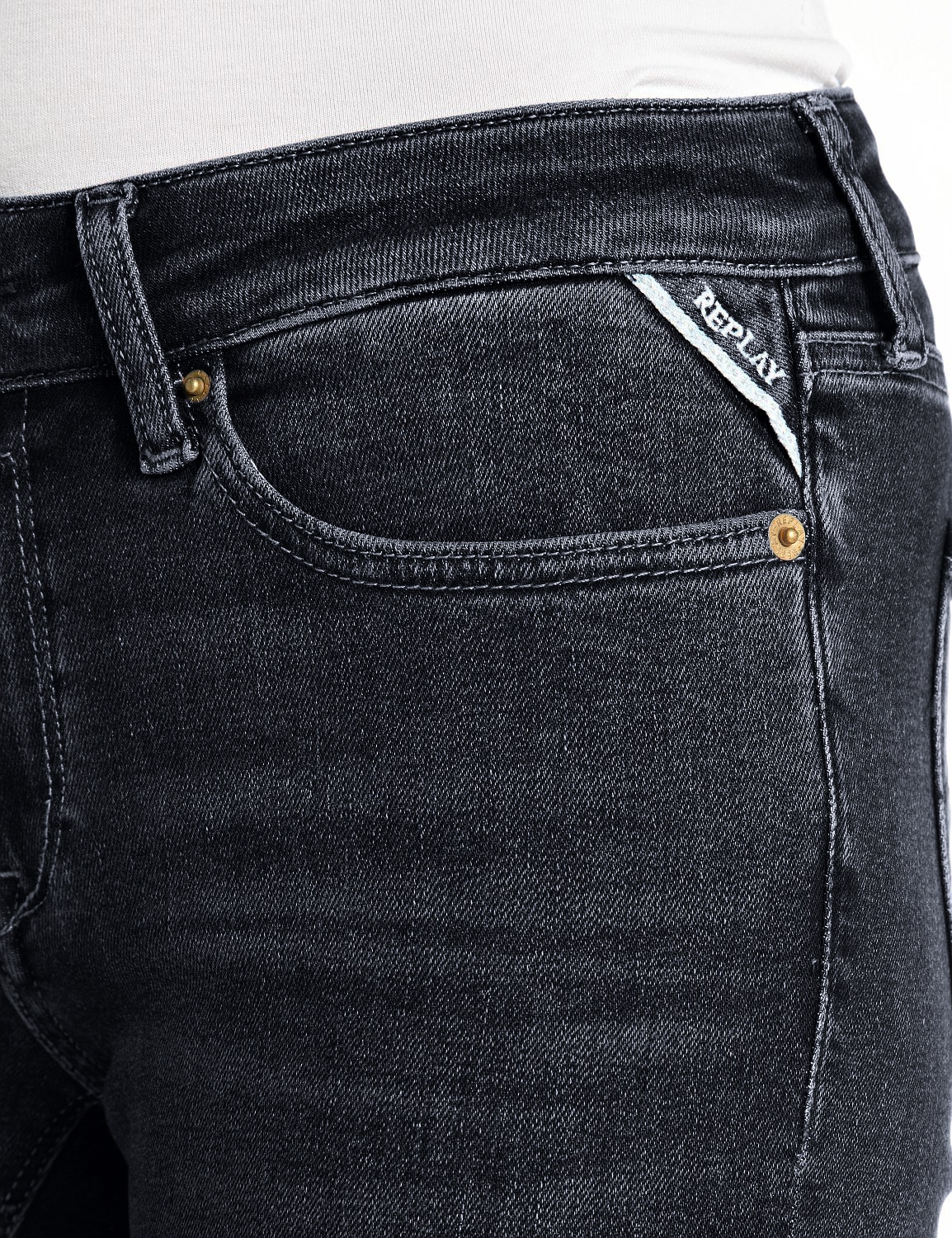 Replay Jeans bootcut »NEW LUZ« avec R brodé sur la poche arrière