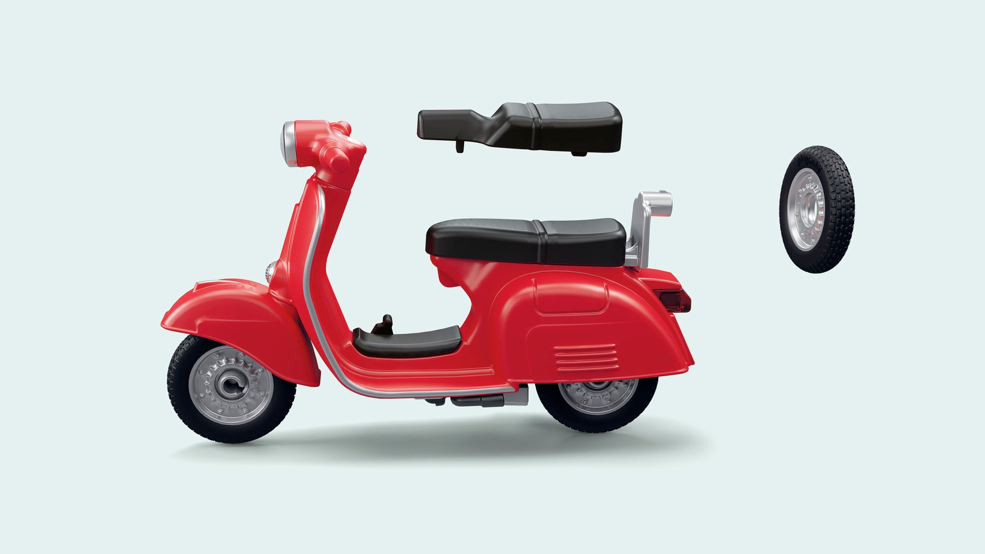 Playmobil® Konstruktions-Spielset »60s Vespa Garage (71620), Vespa« Made in Europe
