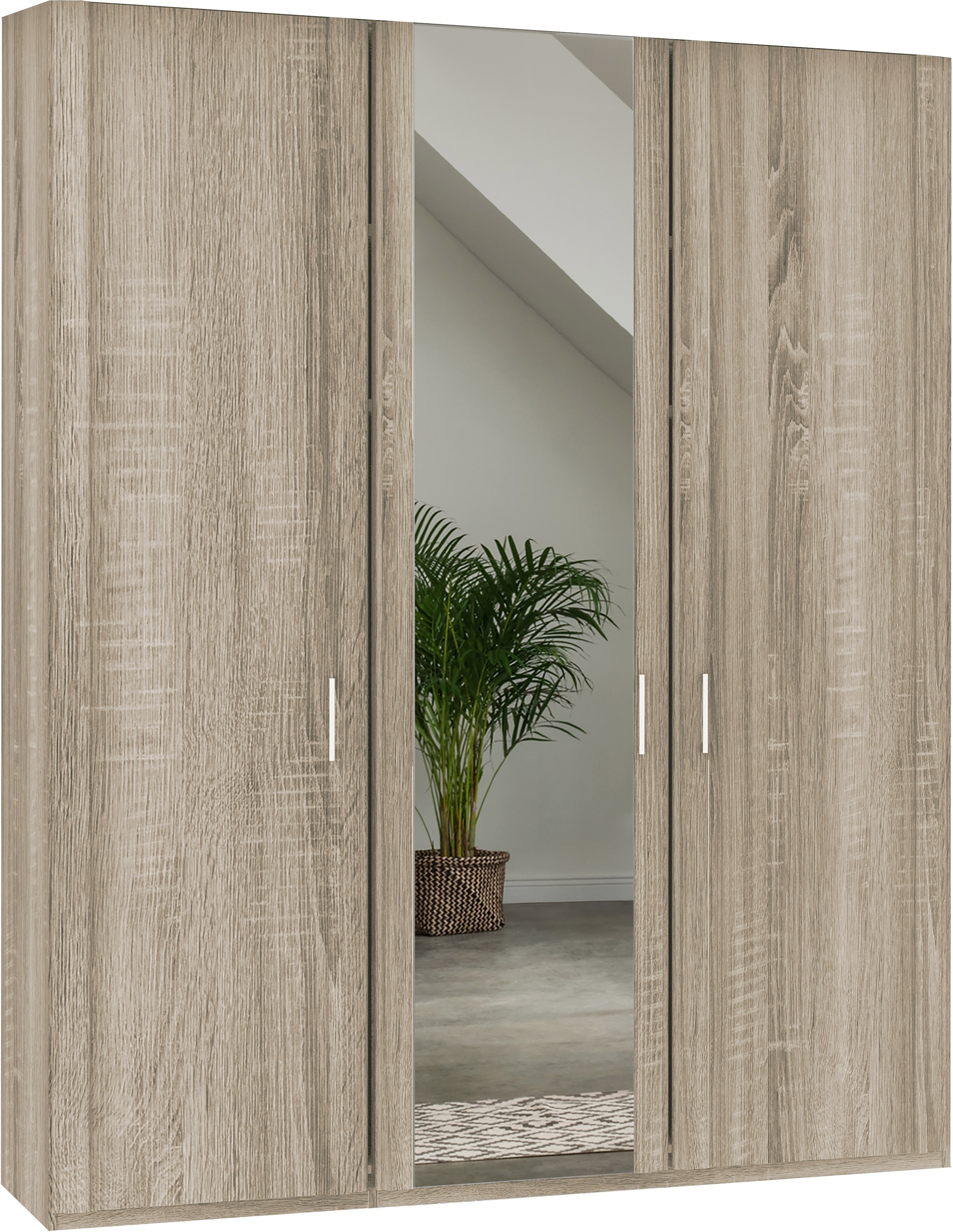 WIEMANN Drehtürenschrank »Bern« hochwertige Beschläge inkl. Türdämpfung