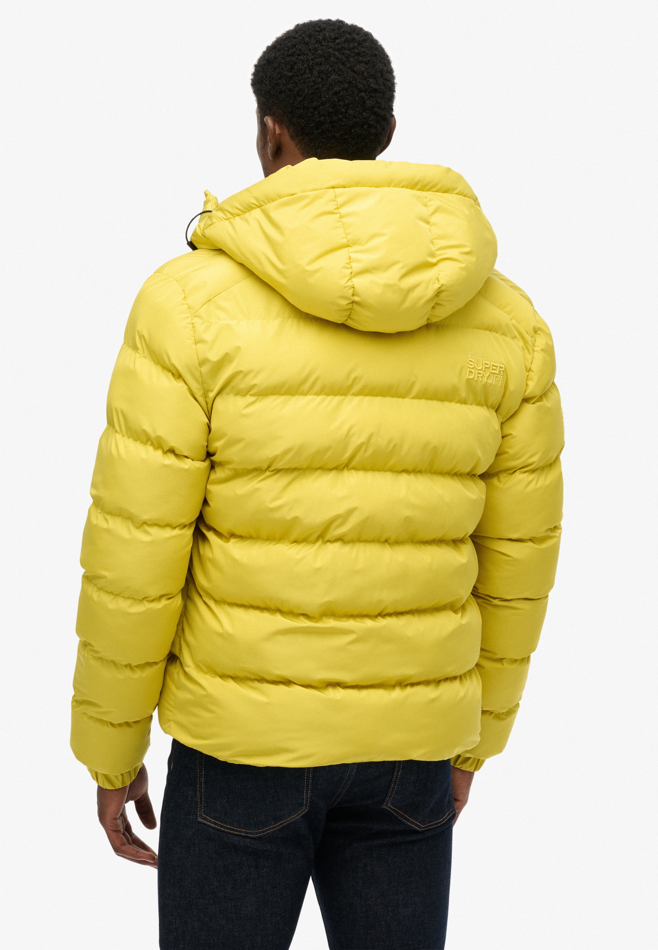 Superdry Veste matelassée »HOODED SPORTS PUFFER JACKET« mit Kapuze Kunstfaser, relaxed fit