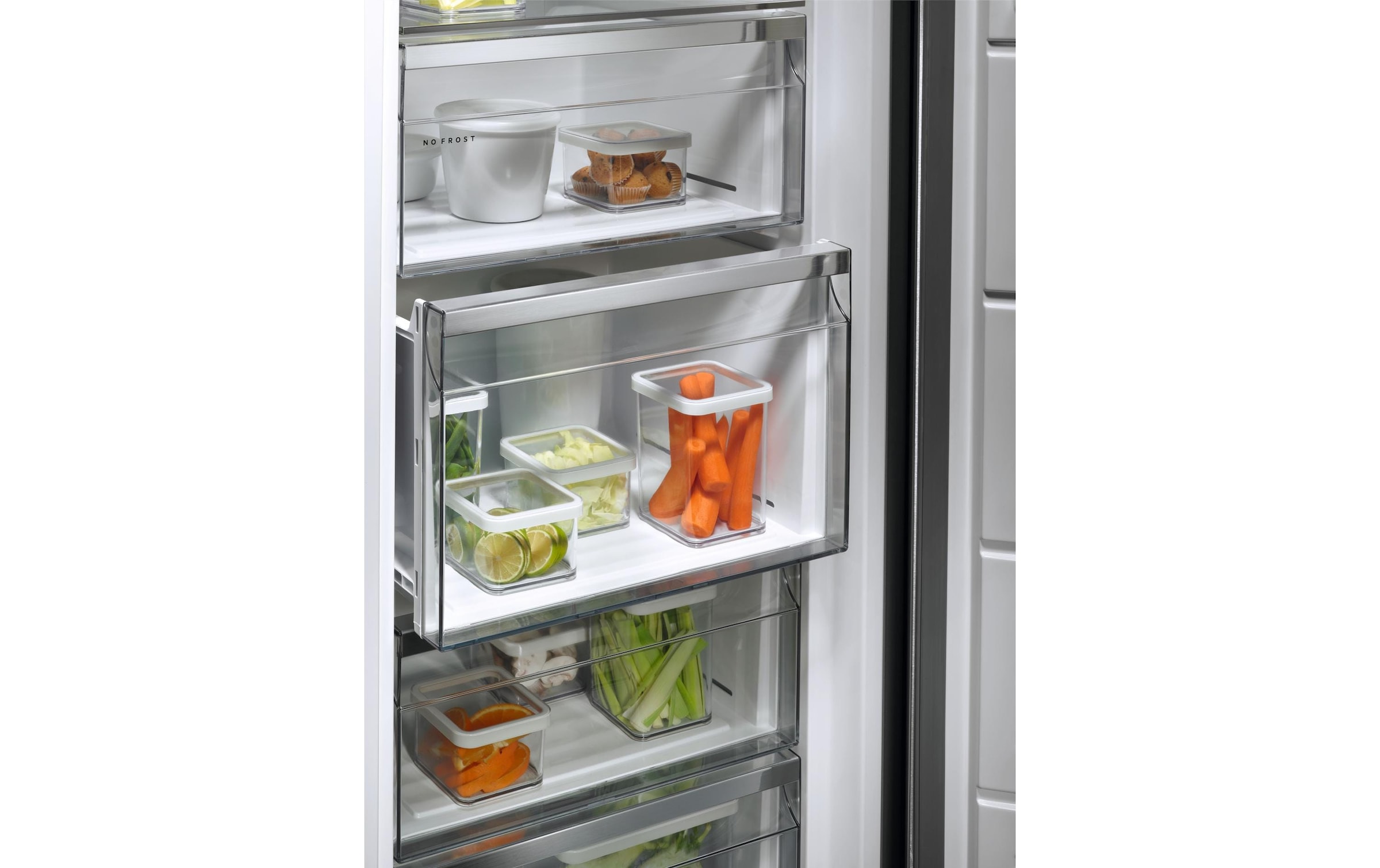 Electrolux Gefrierschrank 186 cm hoch 59,5 cm breit Freistehender Gefrierschrank