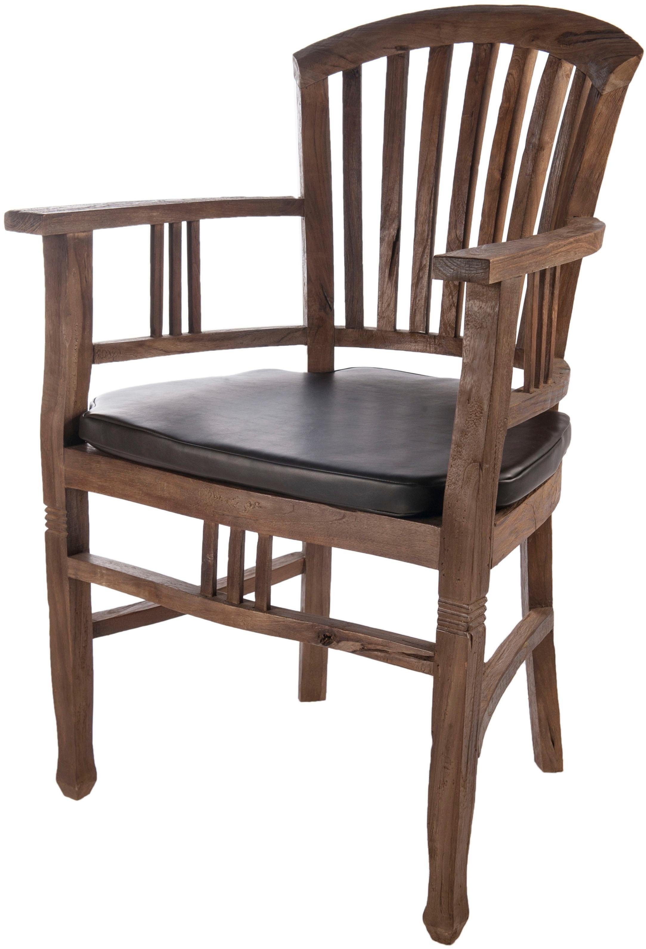 SIT Coussin d'assise »Prag Stuhlkissen mit abnehmbarem Bezug & rutschfestem Sitz« découpe pratique du cadre pour un maintien sûr