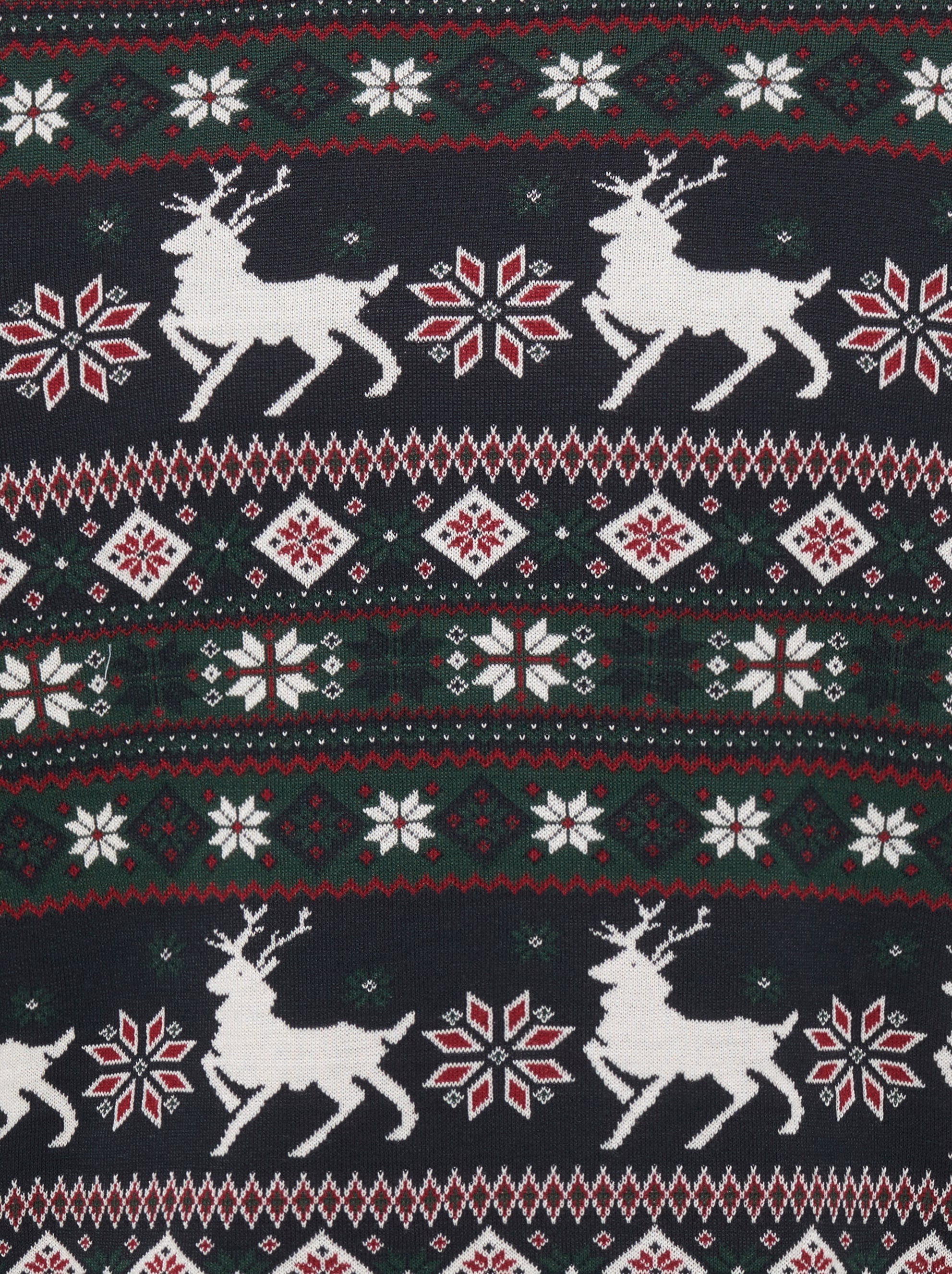 ONLY & SONS Pull à col rond »ONSX-MAS 2 CREW REG« Weihnachten, Kunstfaser, regular fit